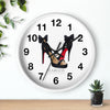 Fearless Confidence Coufeaux  Bows & Heels  Wall clock - Fearless Confidence Coufeax™