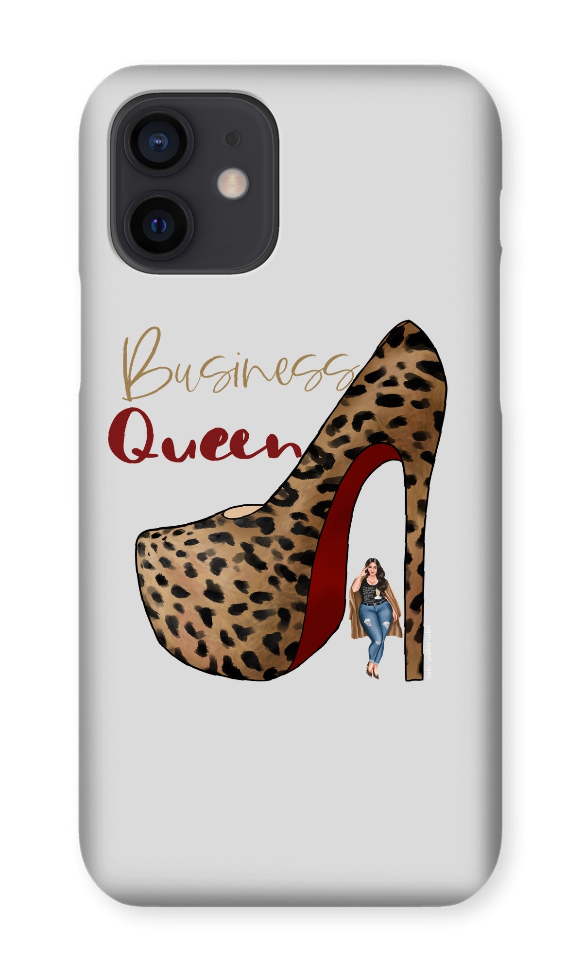 Business Queen Phone Case - Fearless Confidence Coufeax™