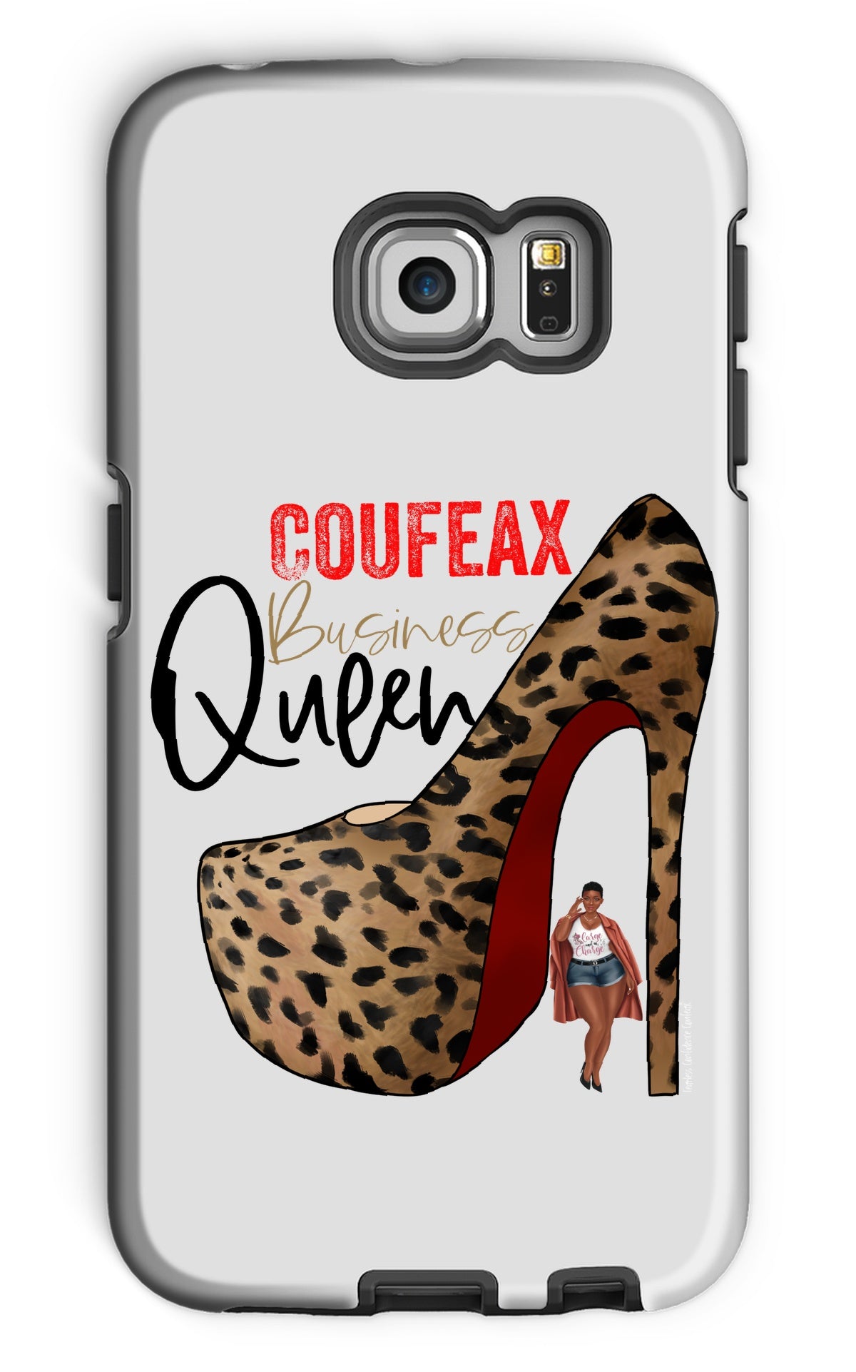 Business Queen Phone Case - Fearless Confidence Coufeax™