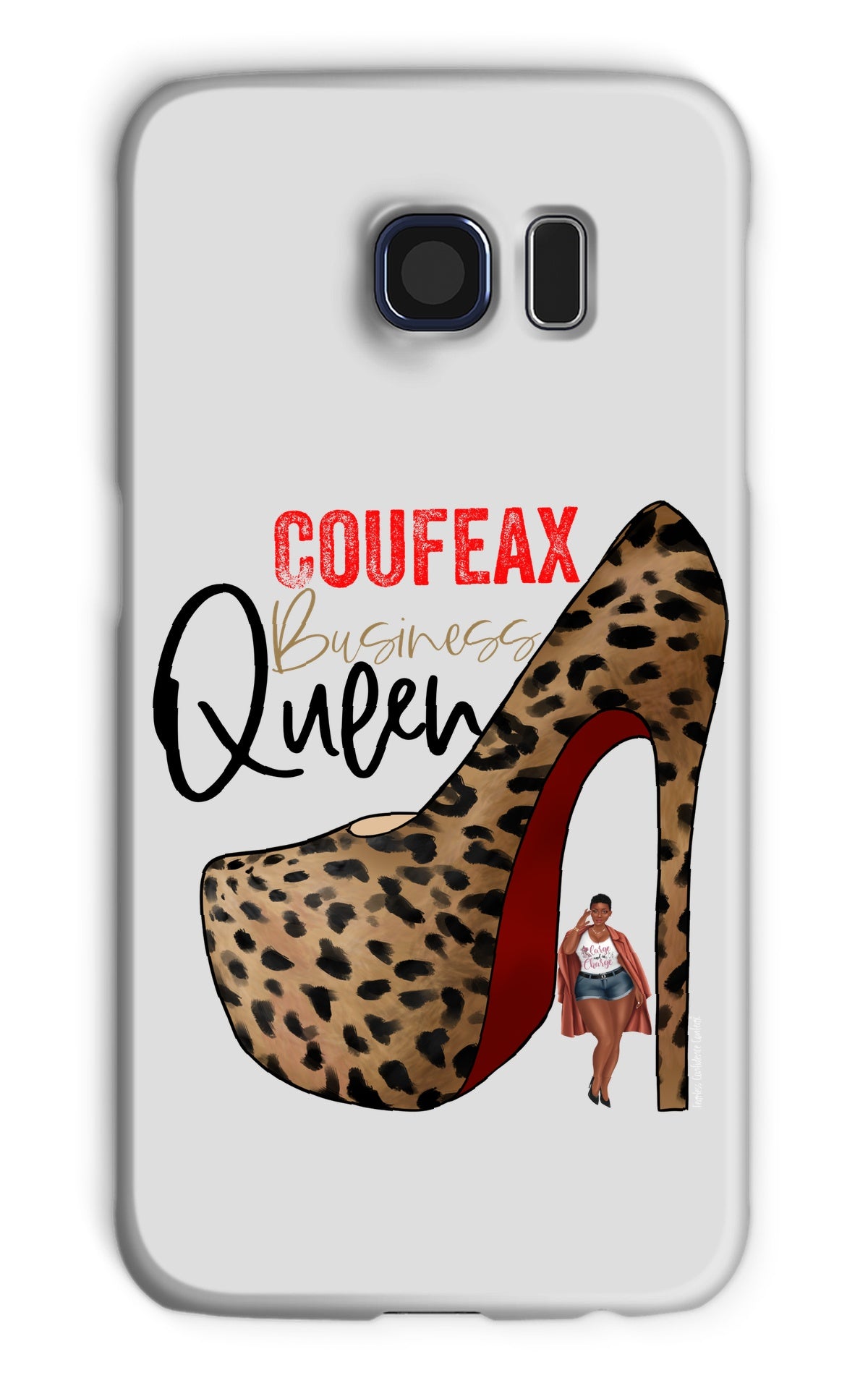 Business Queen Phone Case - Fearless Confidence Coufeax™