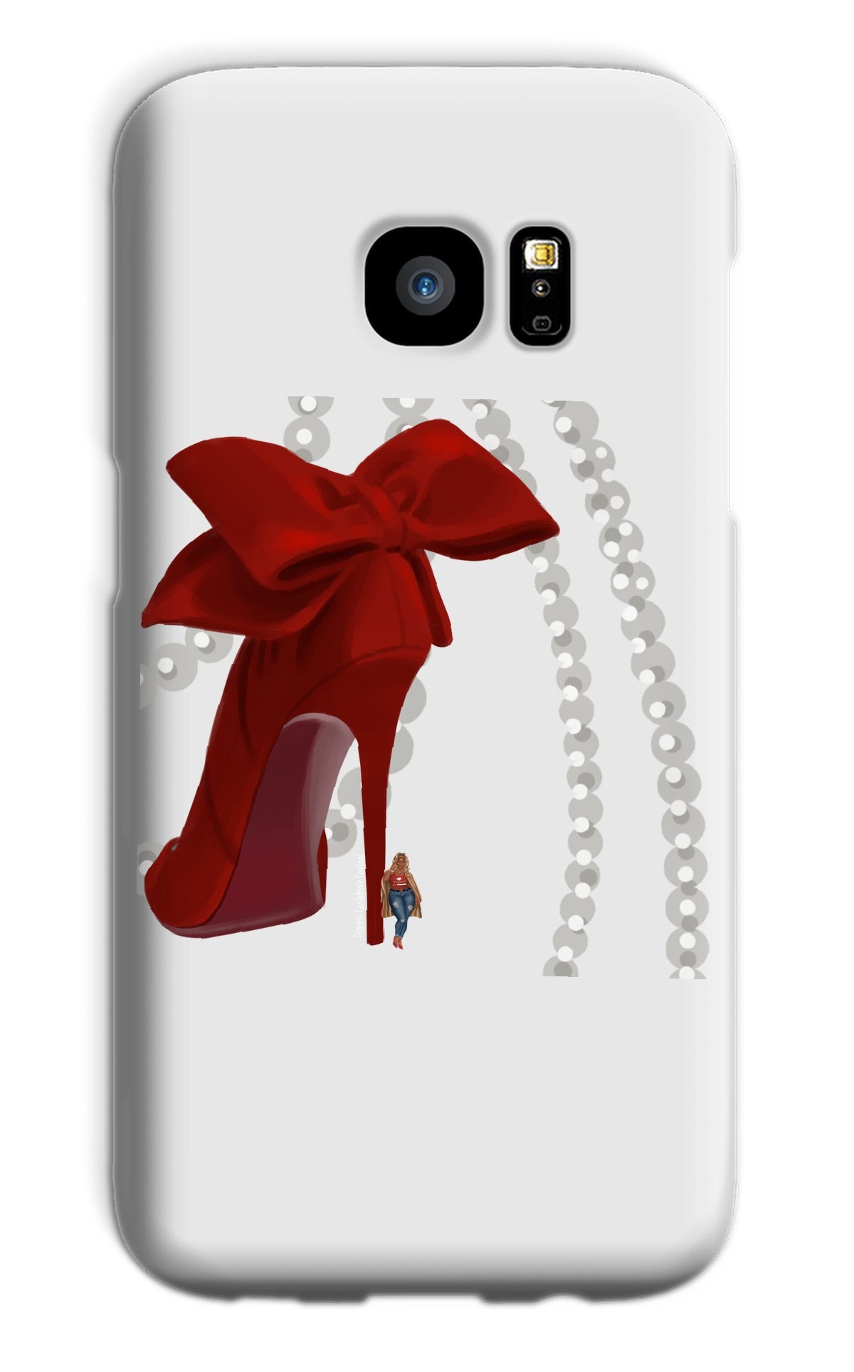 Heels & Pearls Phone Case - Fearless Confidence Coufeax™