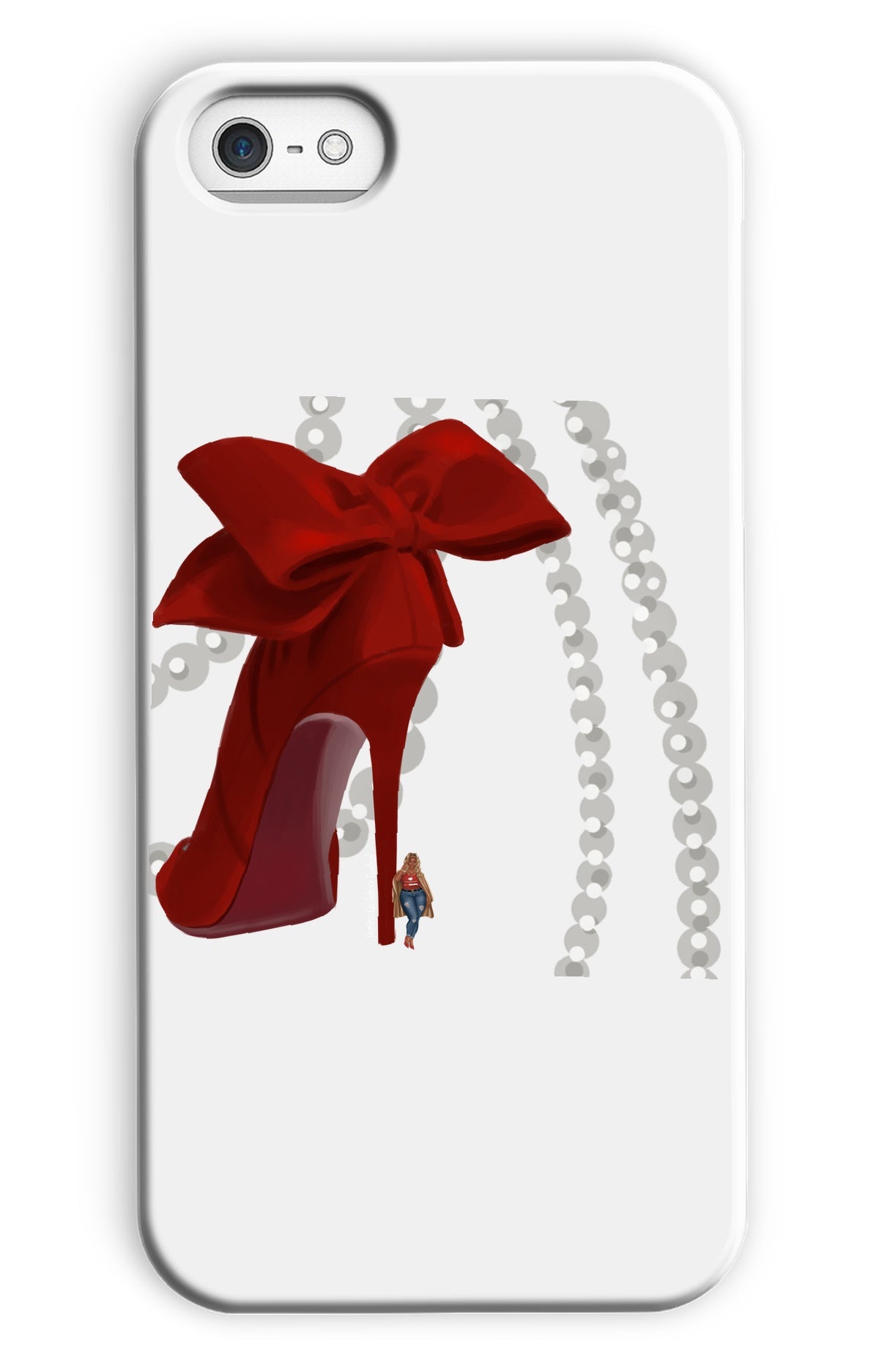 Heels & Pearls Phone Case - Fearless Confidence Coufeax™