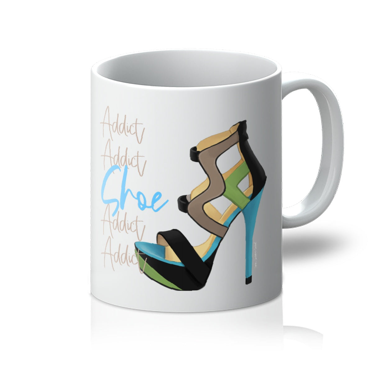 Shoe Addict  Mug - Fearless Confidence Coufeax™