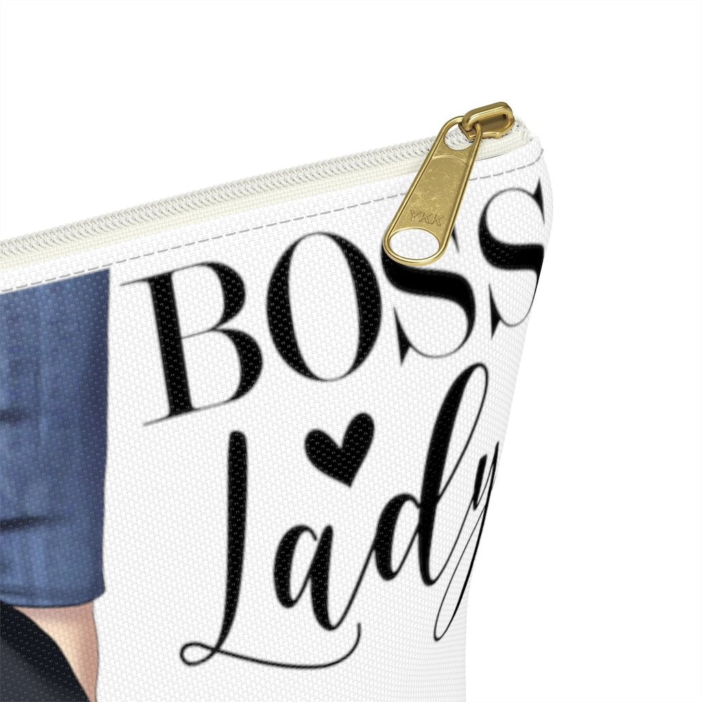 Boss Lady  Accessory Pouch w T-bottom - Fearless Confidence Coufeax™