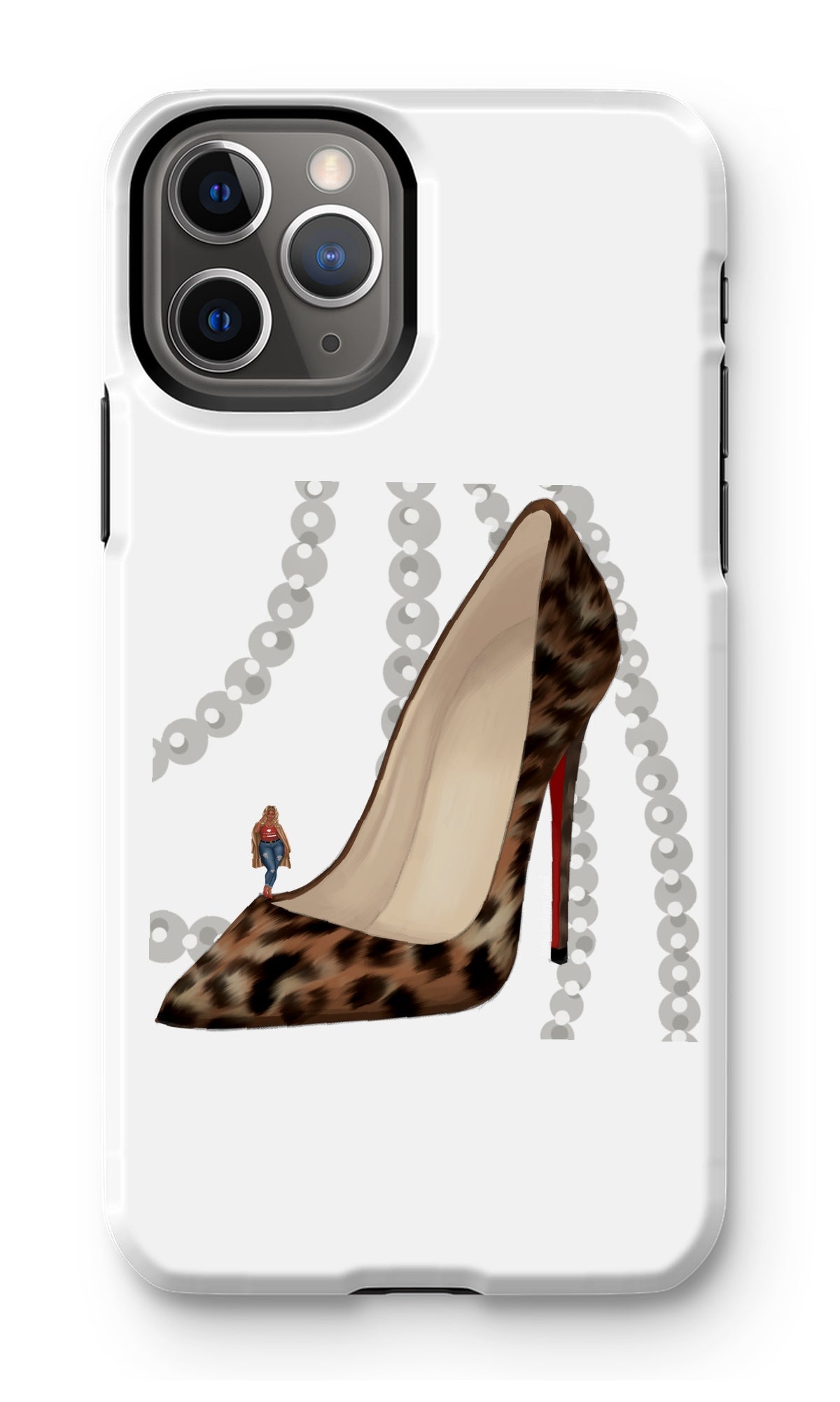 Leopard Heels Phone Case - Fearless Confidence Coufeax™