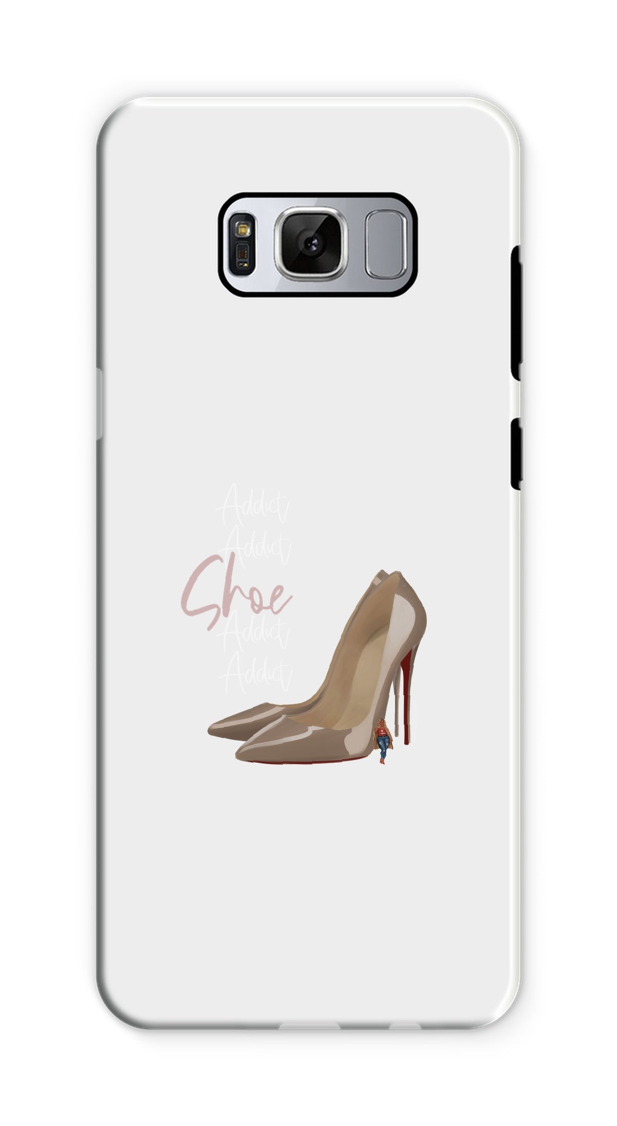 Nude Red Bottoms  Phone Case - Fearless Confidence Coufeax™