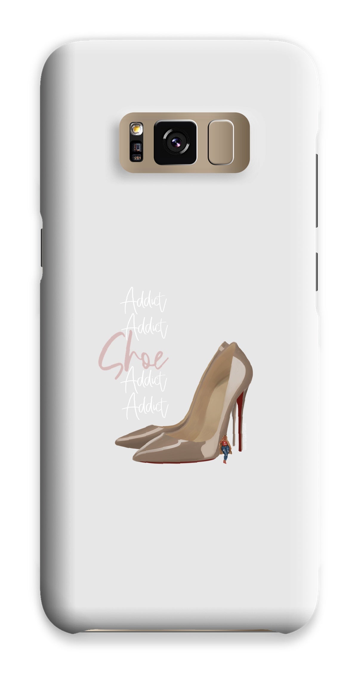 Nude Red Bottoms  Phone Case - Fearless Confidence Coufeax™