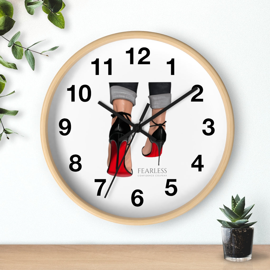 Fearless Confidence Coufeaux Wall clock - Fearless Confidence Coufeax™