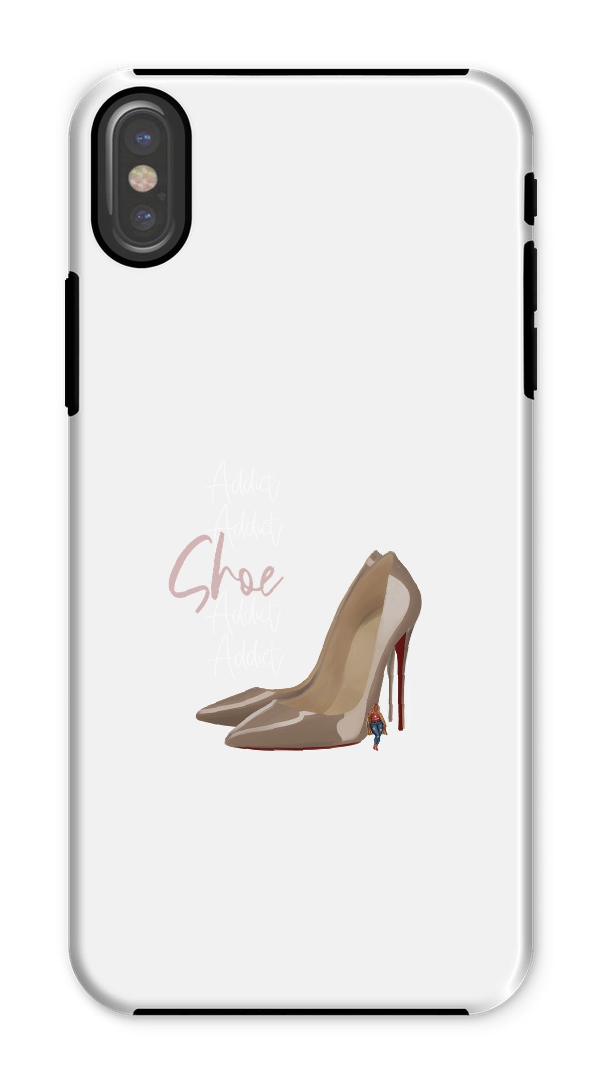 Nude Red Bottoms  Phone Case - Fearless Confidence Coufeax™