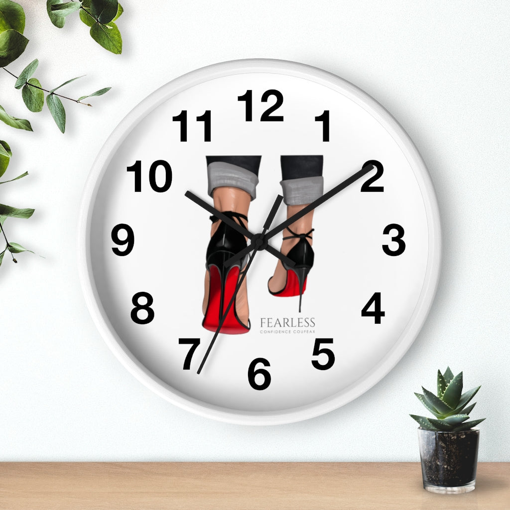 Fearless Confidence Coufeaux Wall clock - Fearless Confidence Coufeax™