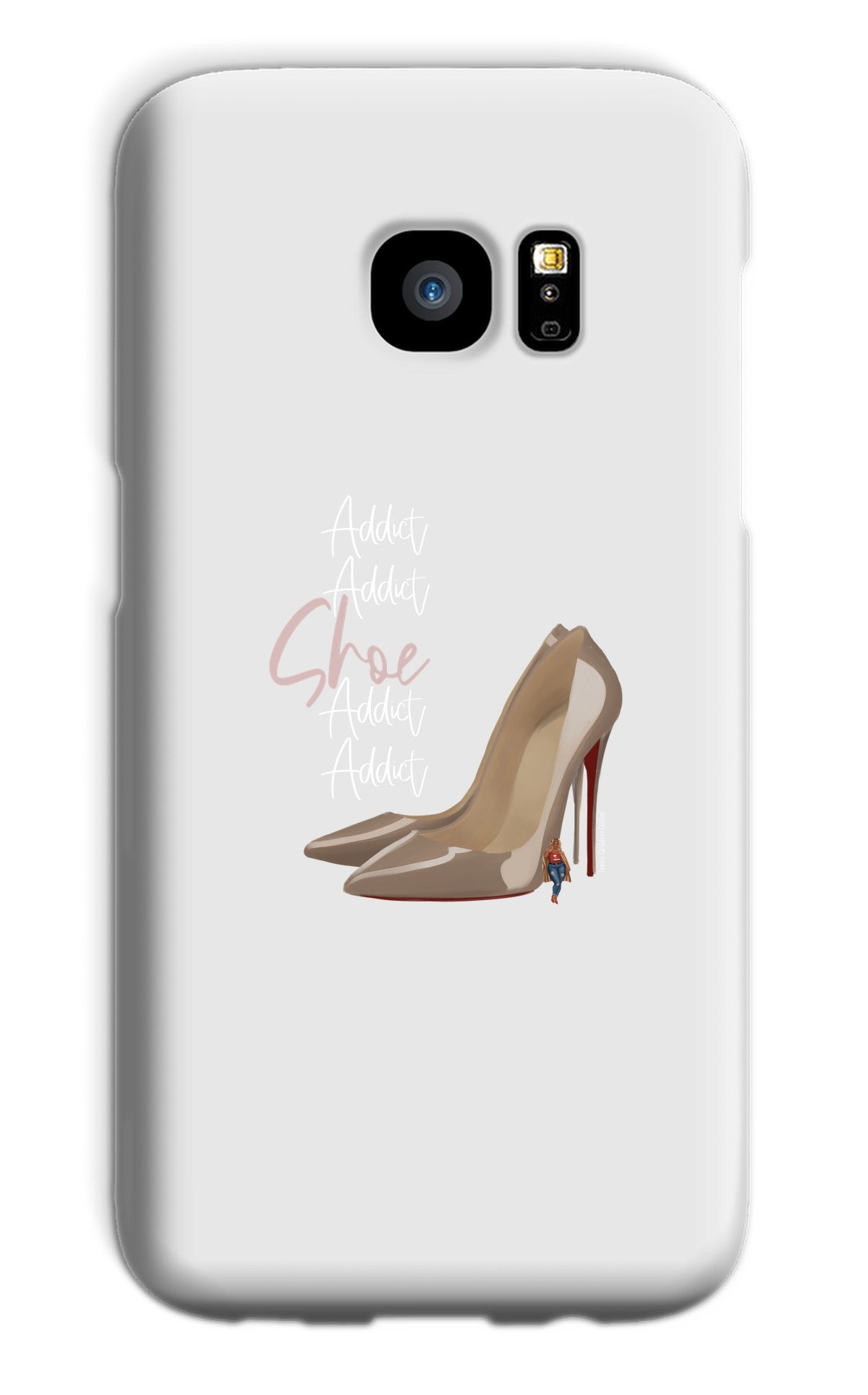 Nude Red Bottoms  Phone Case - Fearless Confidence Coufeax™