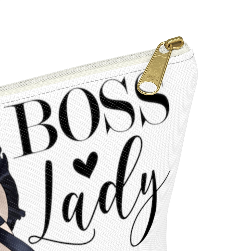 Boss Lady  Accessory Pouch w T-bottom - Fearless Confidence Coufeax™