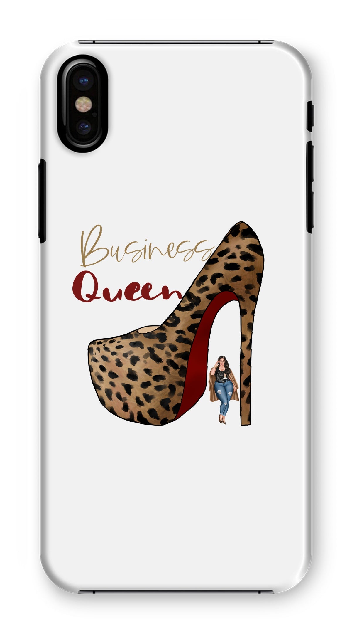 Business Queen Phone Case - Fearless Confidence Coufeax™