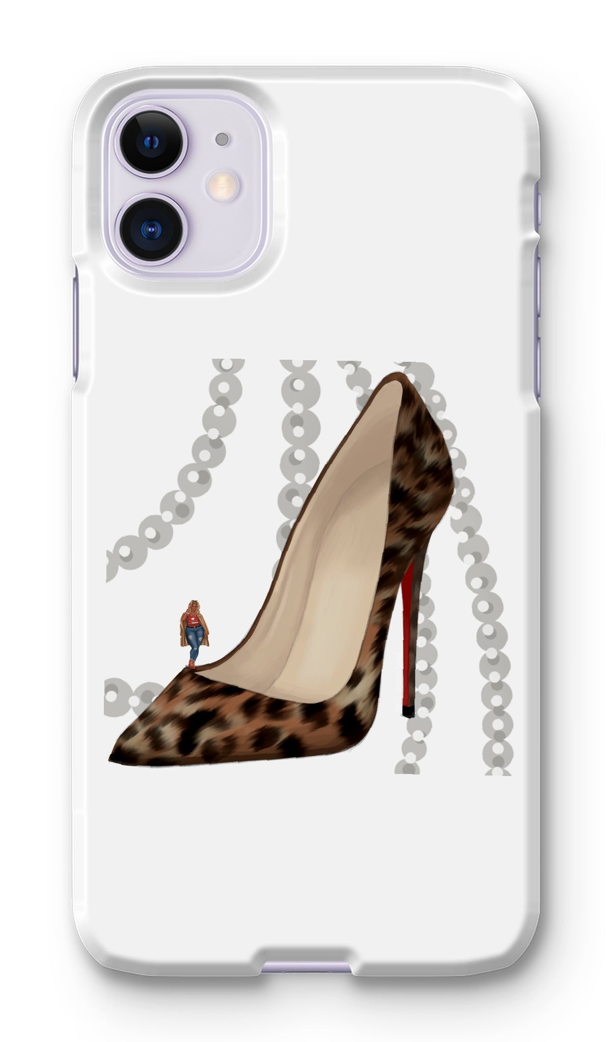 Leopard Heels Phone Case - Fearless Confidence Coufeax™