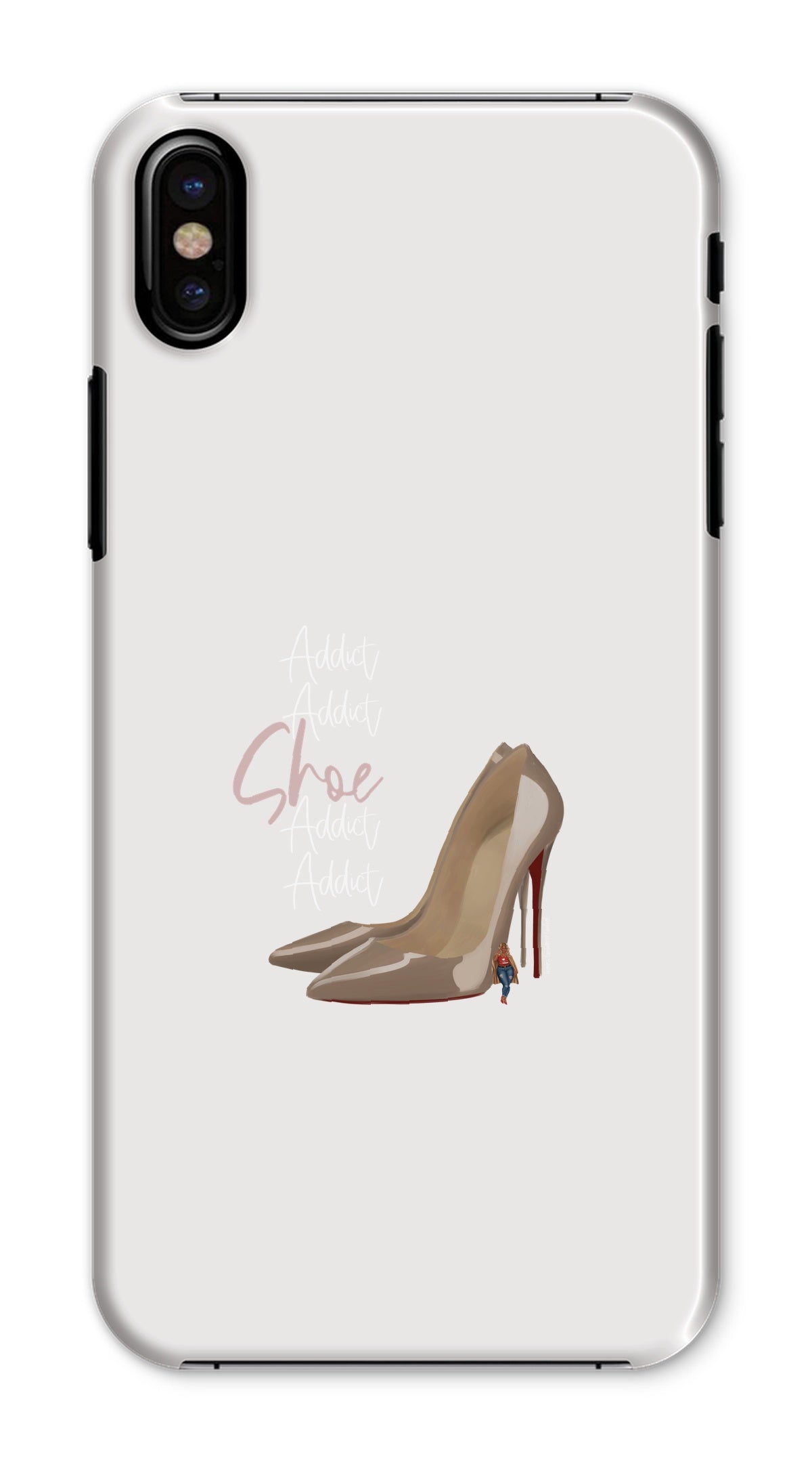 Nude Red Bottoms  Phone Case - Fearless Confidence Coufeax™