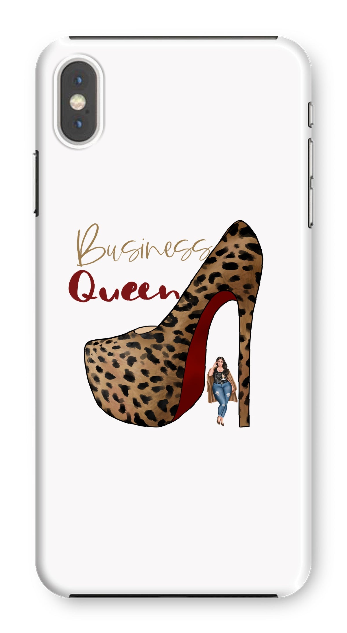 Business Queen Phone Case - Fearless Confidence Coufeax™