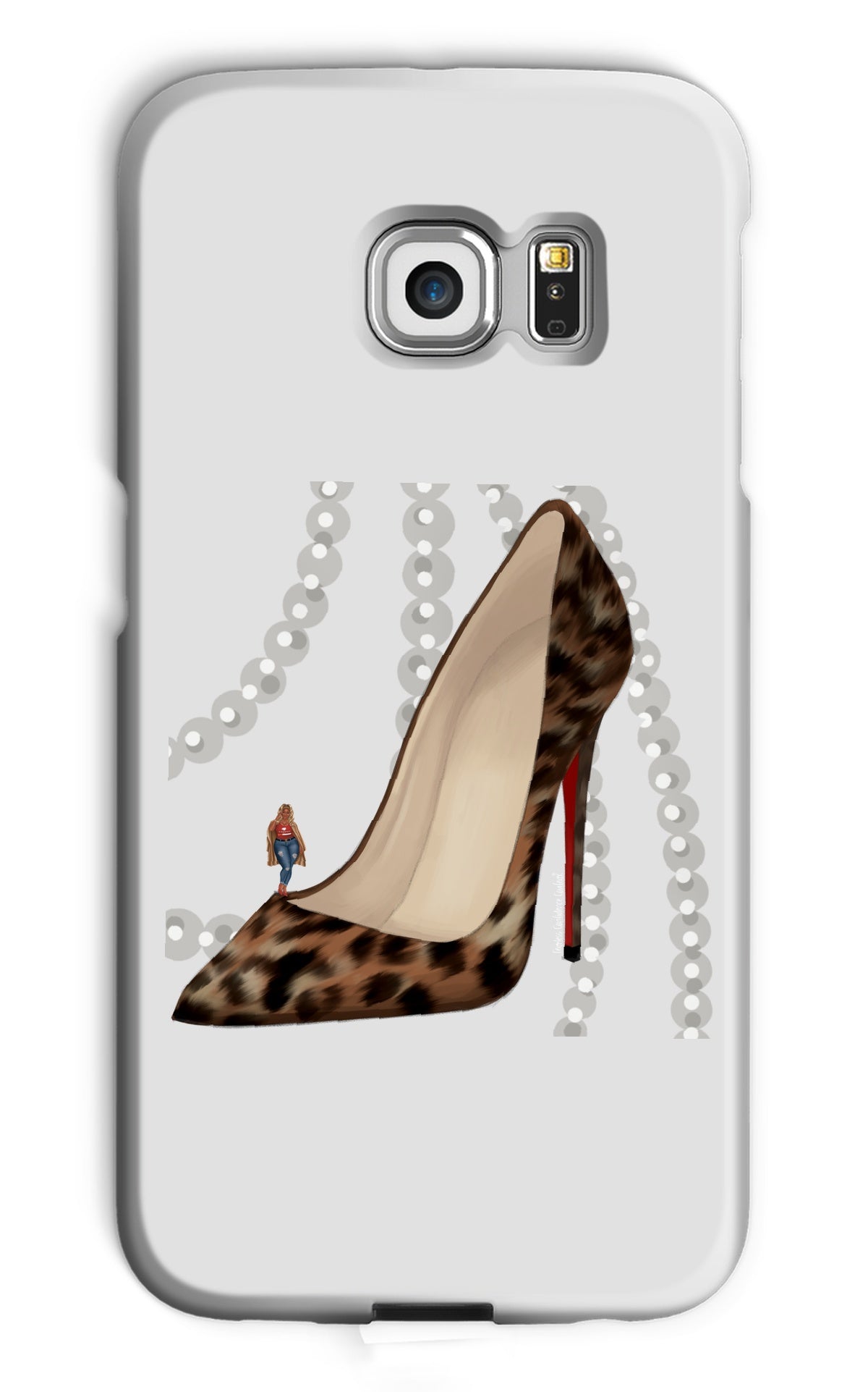 Leopard Heels Phone Case - Fearless Confidence Coufeax™