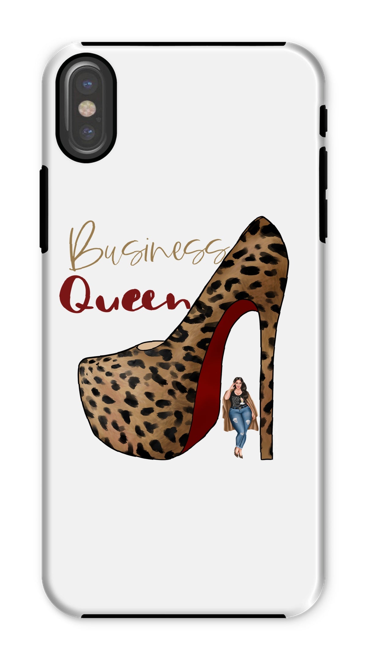 Business Queen Phone Case - Fearless Confidence Coufeax™