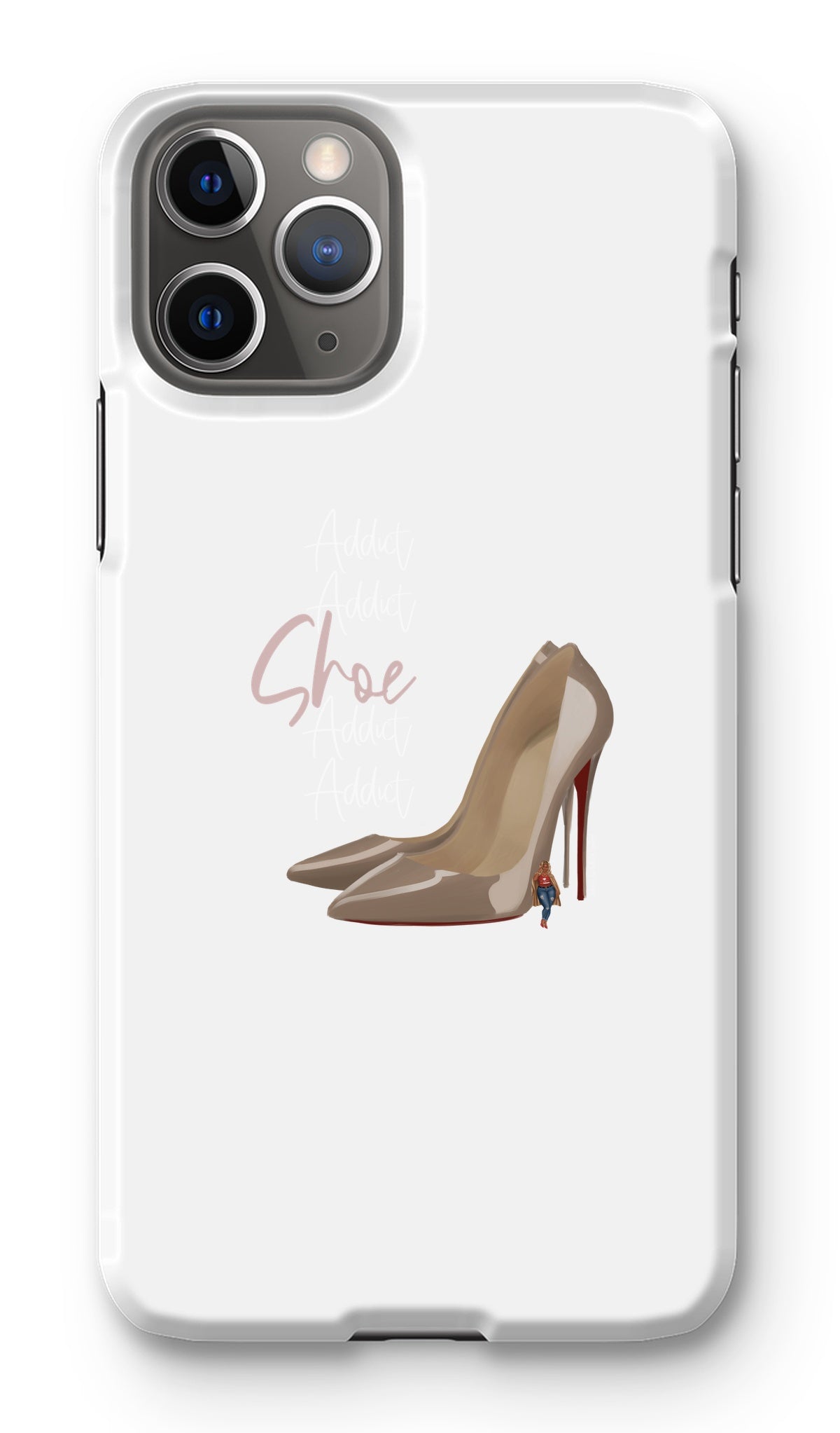 Nude Red Bottoms  Phone Case - Fearless Confidence Coufeax™