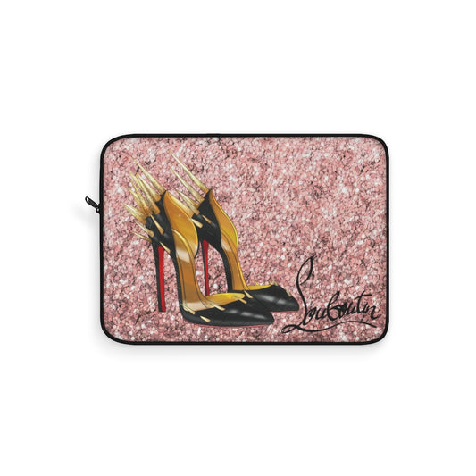 Rose Gold Boss Lady Laptop Sleeve - Fearless Confidence Coufeax™