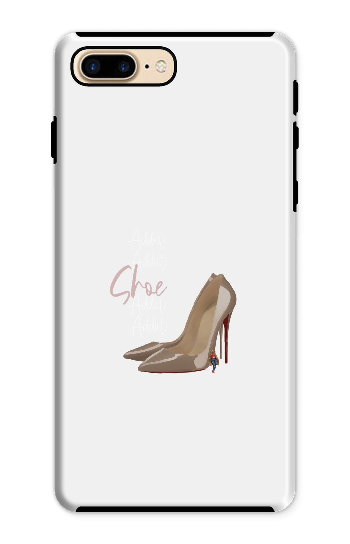 Nude Red Bottoms  Phone Case - Fearless Confidence Coufeax™