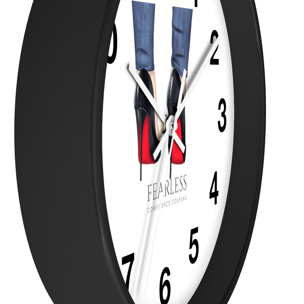 Fearless Confidence Coufeaux Heels & Jeans Wall clock - Fearless Confidence Coufeax™