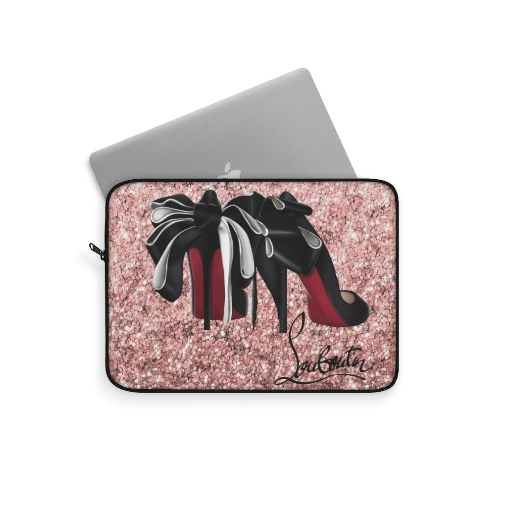 Rose Gold Boss Lady Laptop Sleeve - Fearless Confidence Coufeax™