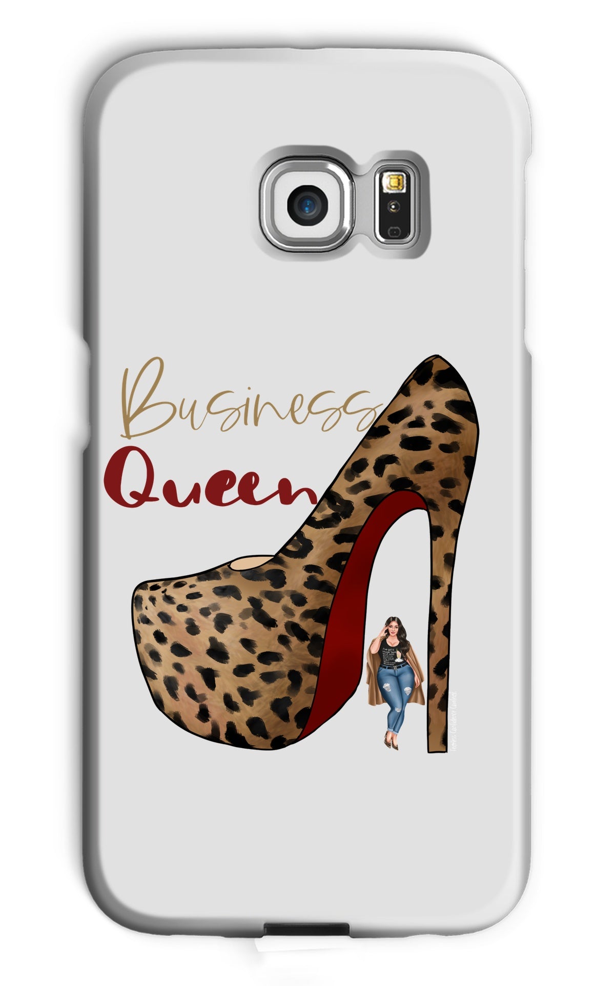 Business Queen Phone Case - Fearless Confidence Coufeax™