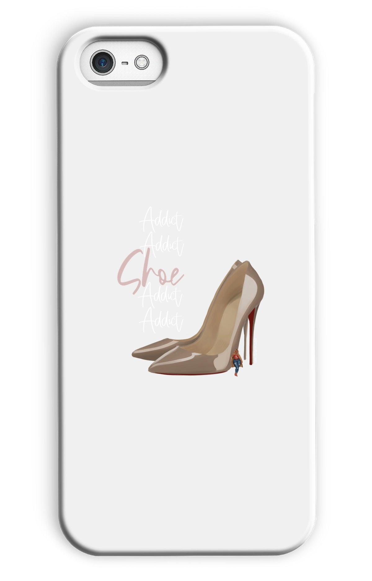 Nude Red Bottoms  Phone Case - Fearless Confidence Coufeax™