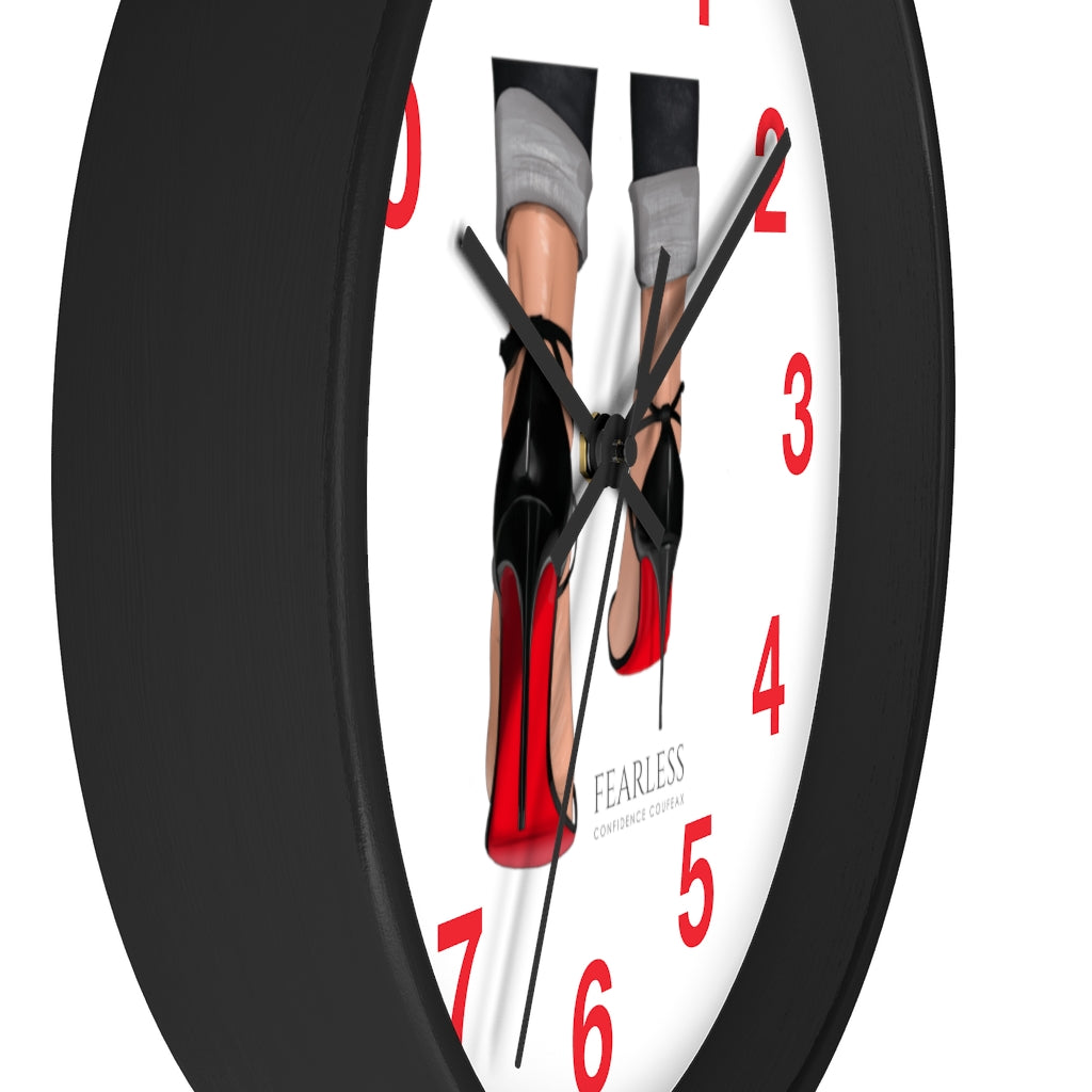 Fearless Confidence Coufeaux Wall clock - Fearless Confidence Coufeax™