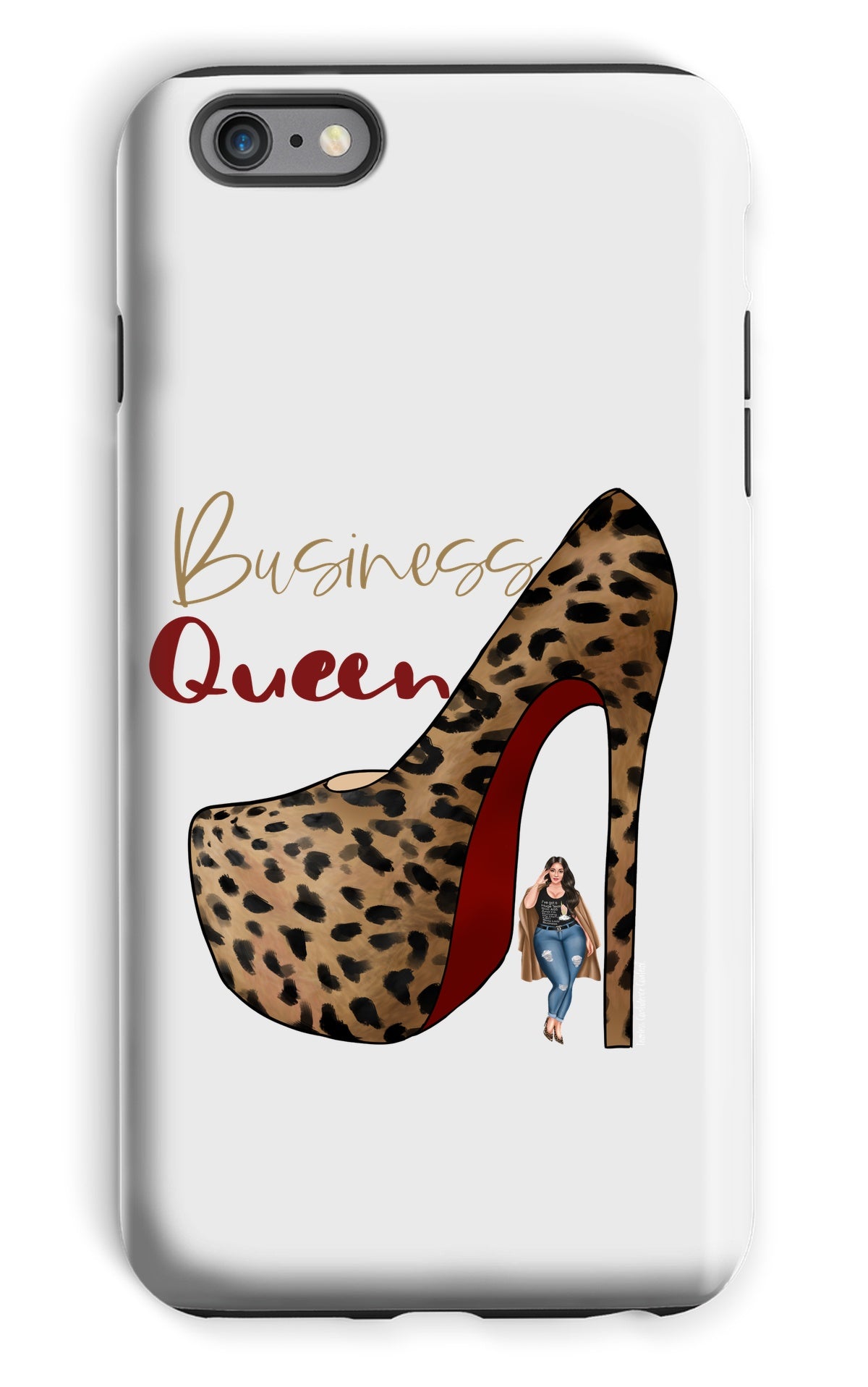 Business Queen Phone Case - Fearless Confidence Coufeax™