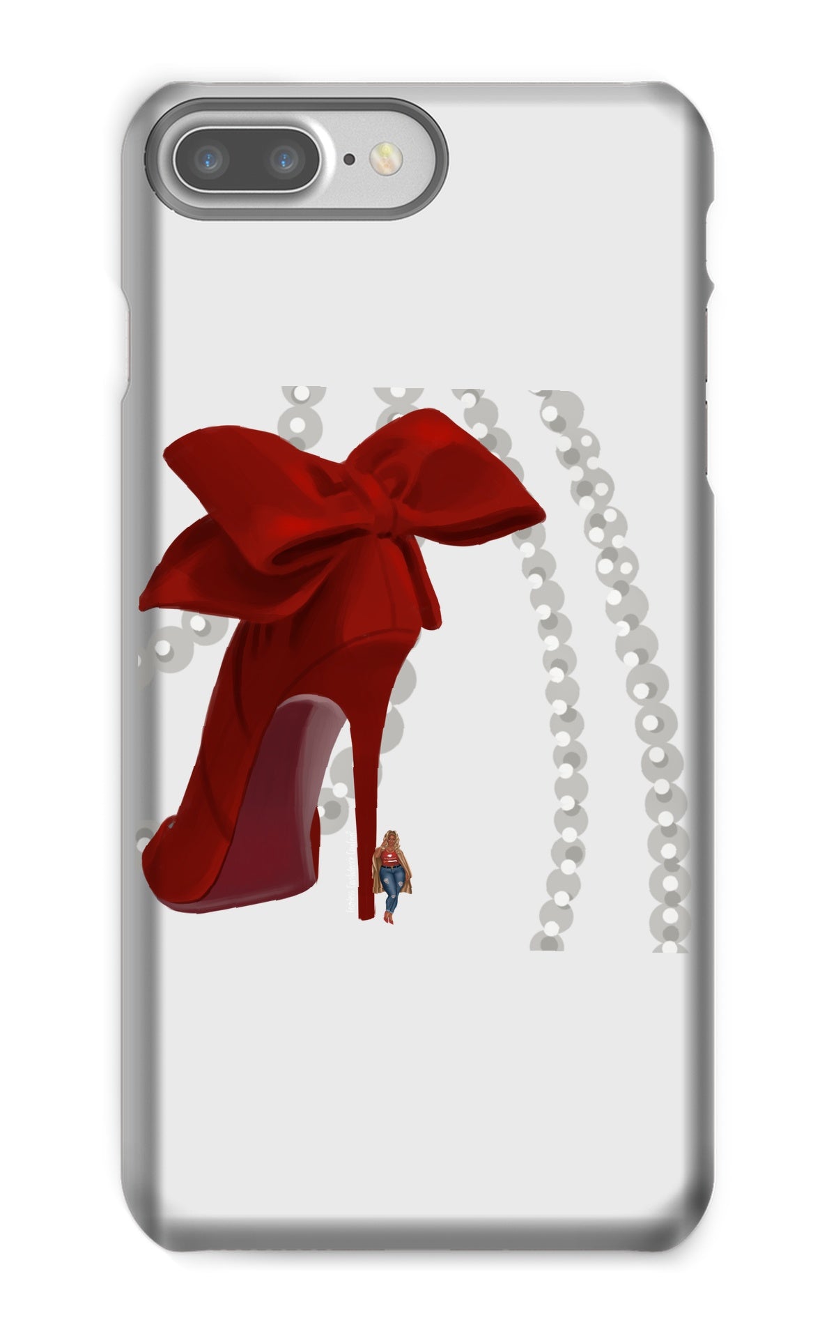 Heels & Pearls Phone Case - Fearless Confidence Coufeax™