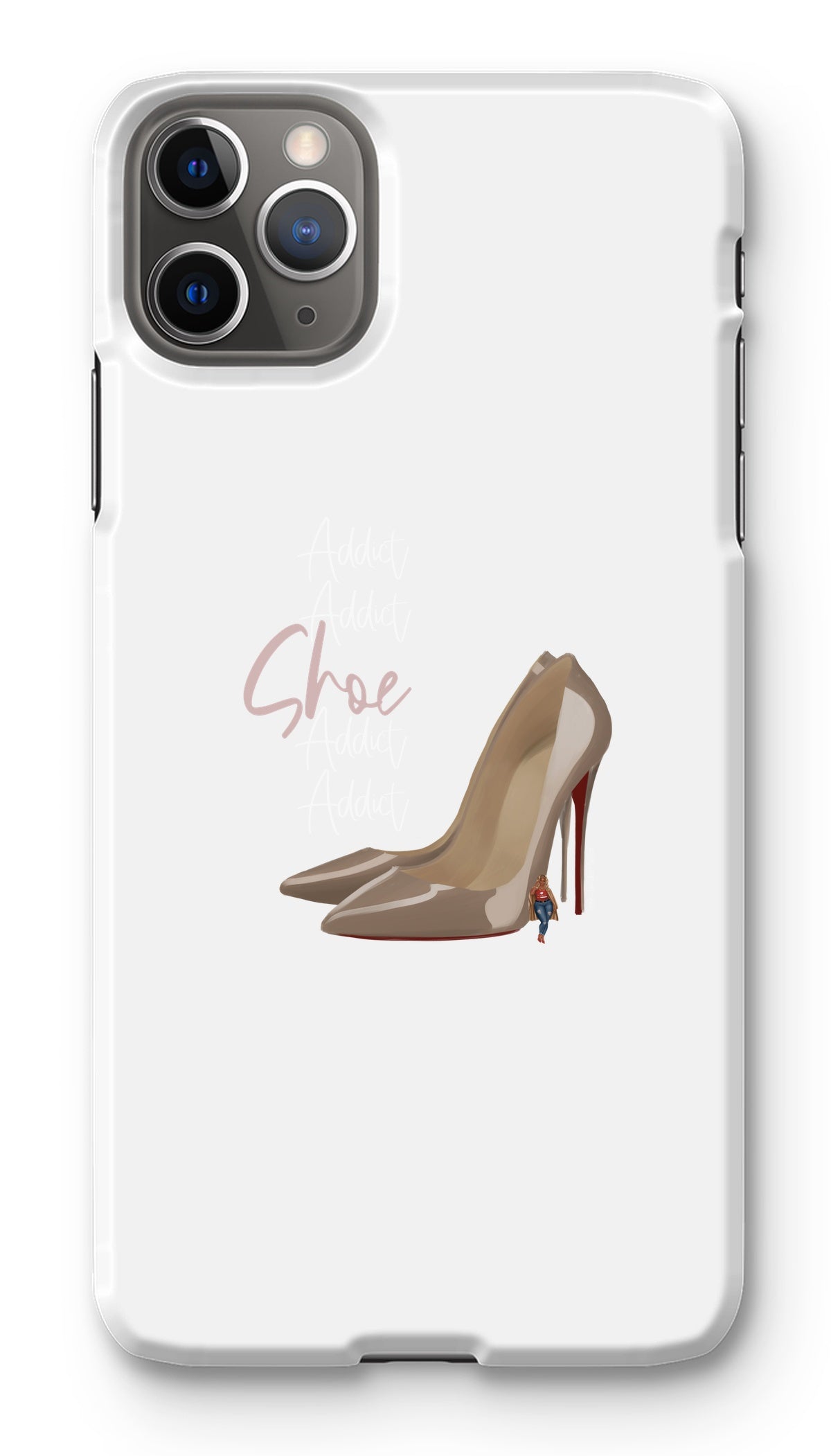 Nude Red Bottoms  Phone Case - Fearless Confidence Coufeax™