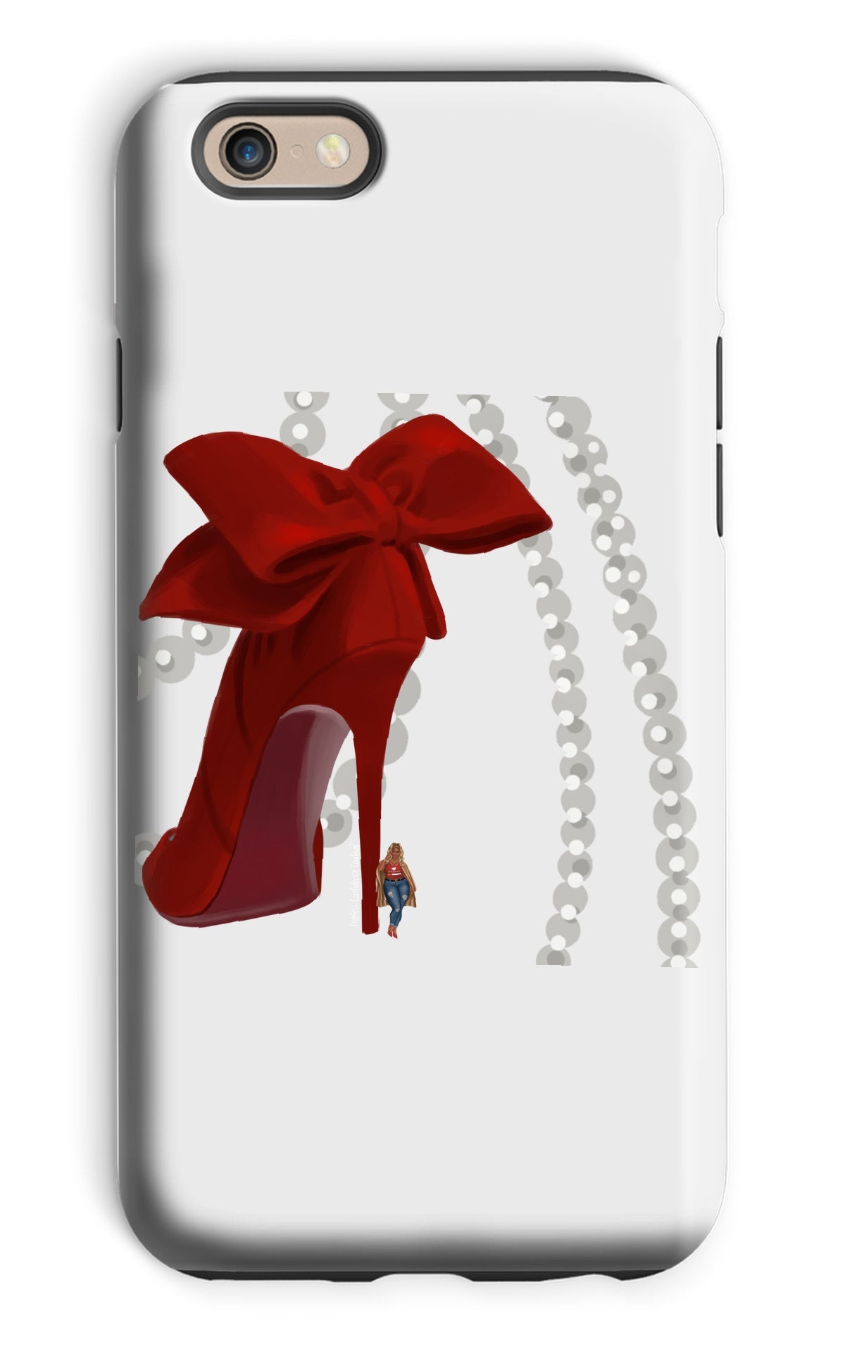 Heels & Pearls Phone Case - Fearless Confidence Coufeax™