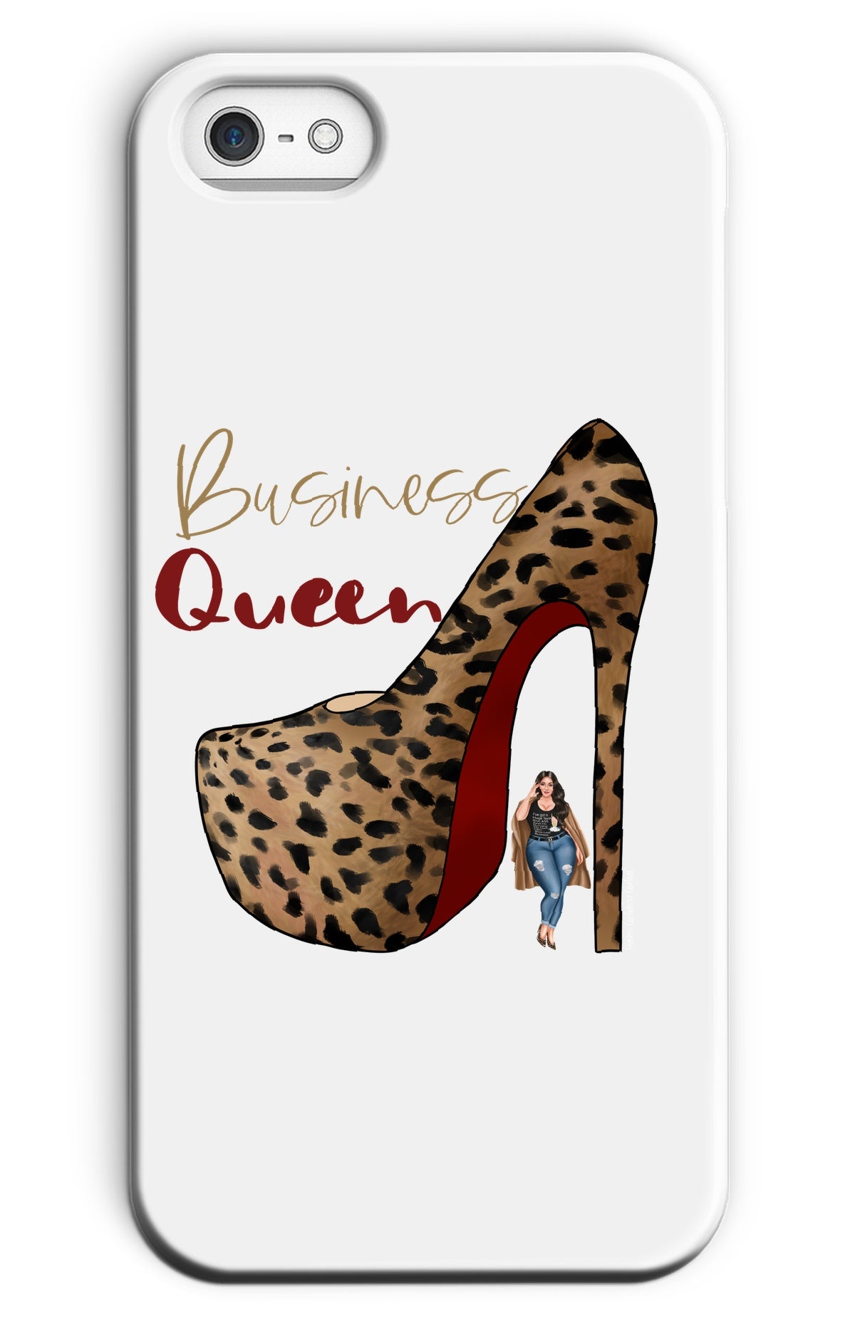 Business Queen Phone Case - Fearless Confidence Coufeax™