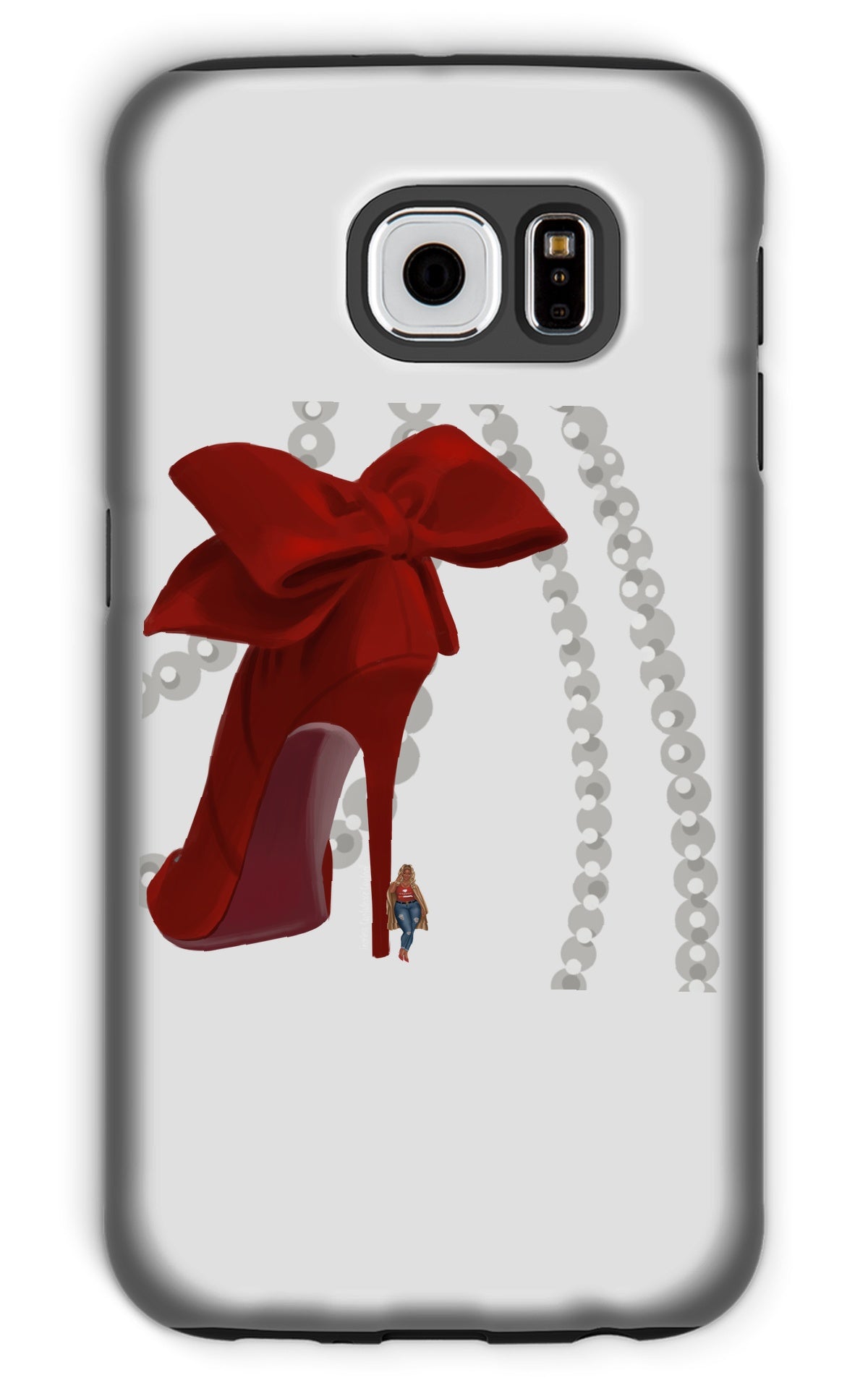 Heels & Pearls Phone Case - Fearless Confidence Coufeax™