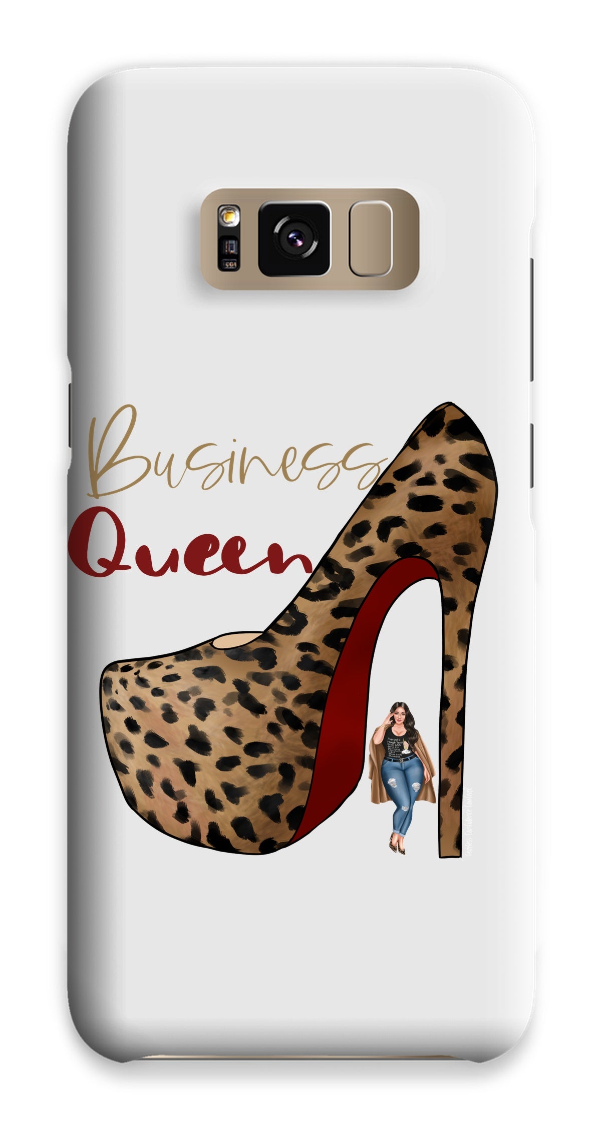 Business Queen Phone Case - Fearless Confidence Coufeax™