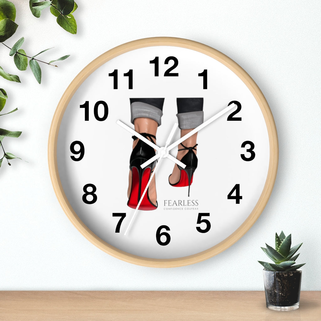 Fearless Confidence Coufeaux Wall clock - Fearless Confidence Coufeax™