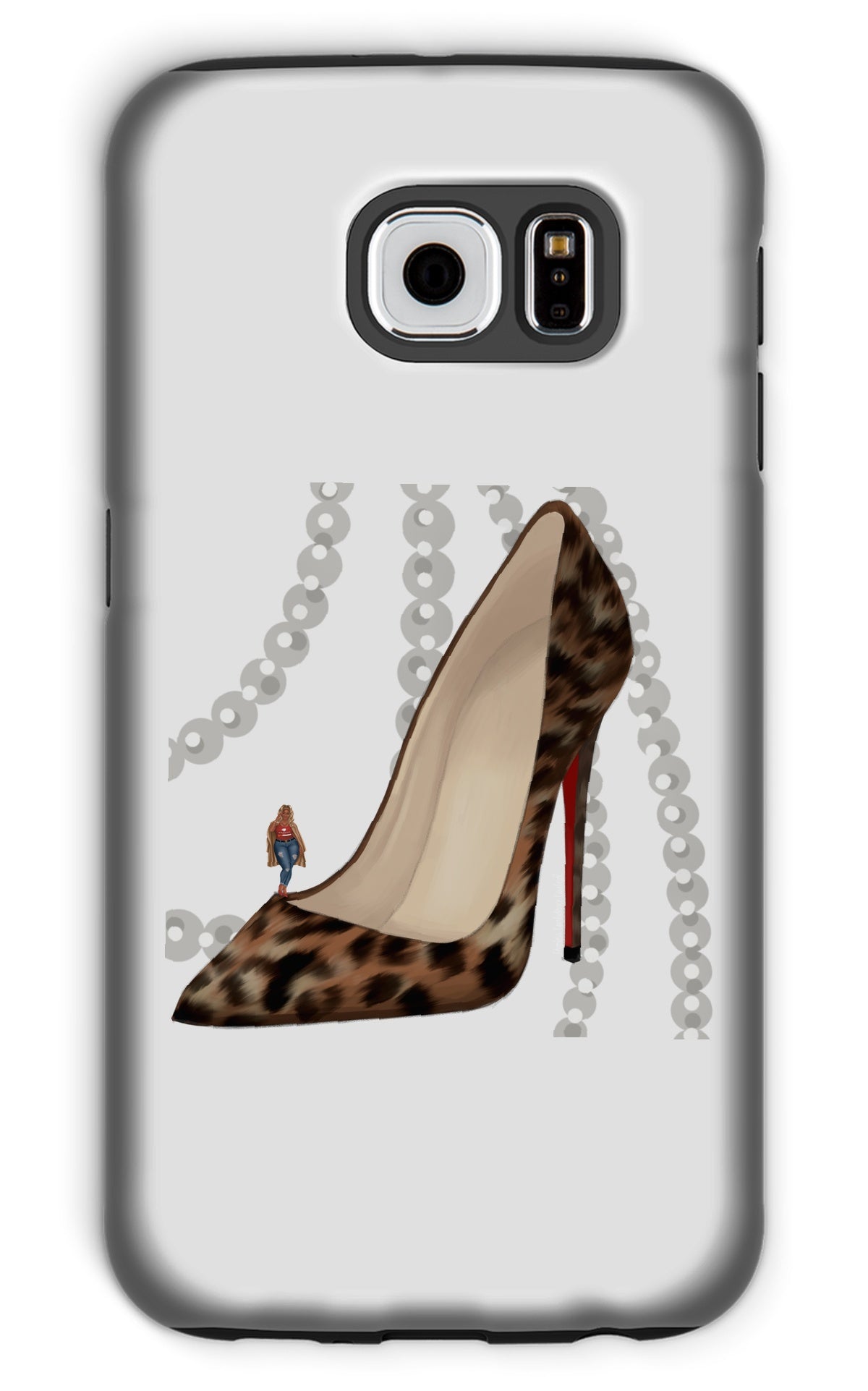 Leopard Heels Phone Case - Fearless Confidence Coufeax™