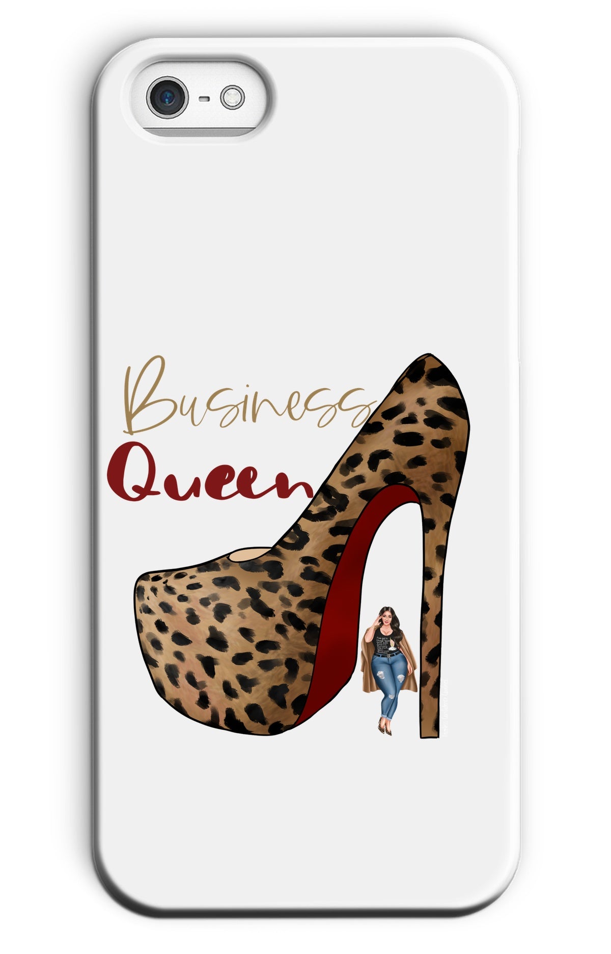 Business Queen Phone Case - Fearless Confidence Coufeax™