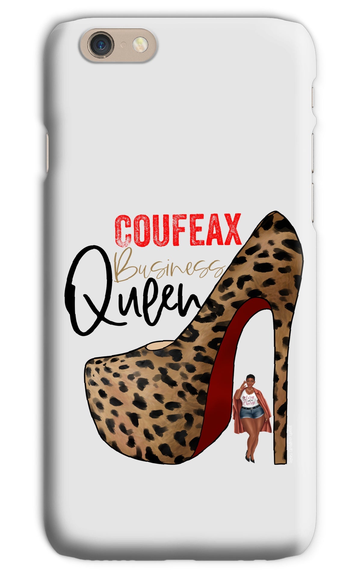 Business Queen Phone Case - Fearless Confidence Coufeax™