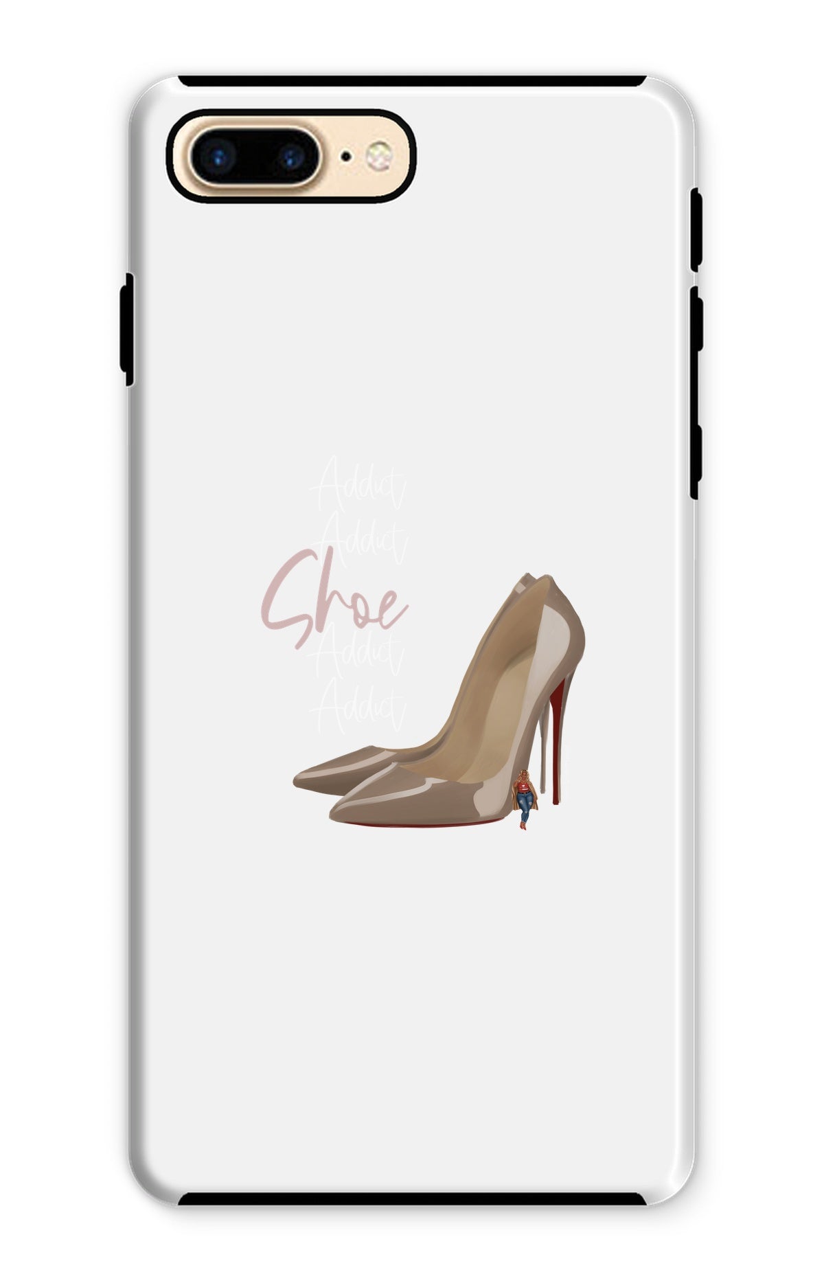 Nude Red Bottoms  Phone Case - Fearless Confidence Coufeax™