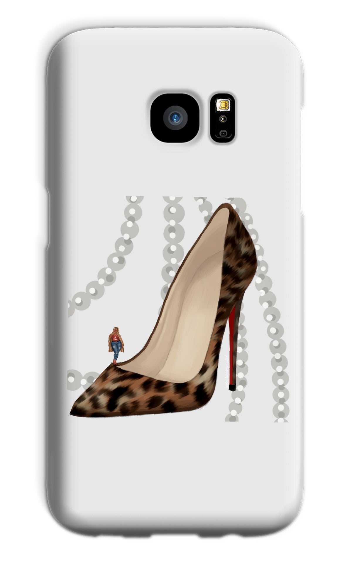 Leopard Heels Phone Case - Fearless Confidence Coufeax™