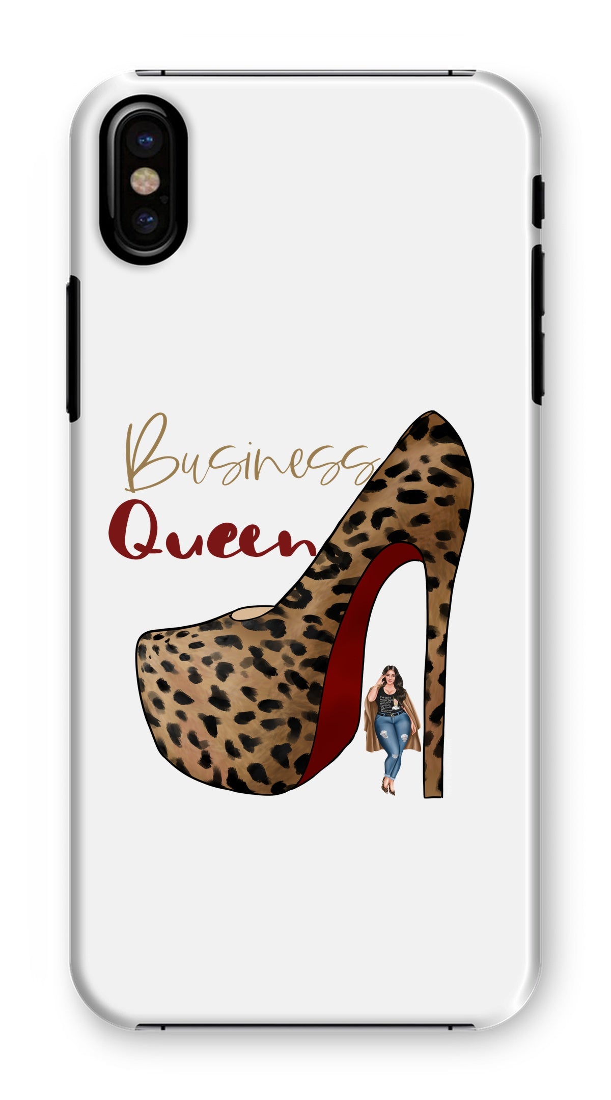 Business Queen Phone Case - Fearless Confidence Coufeax™