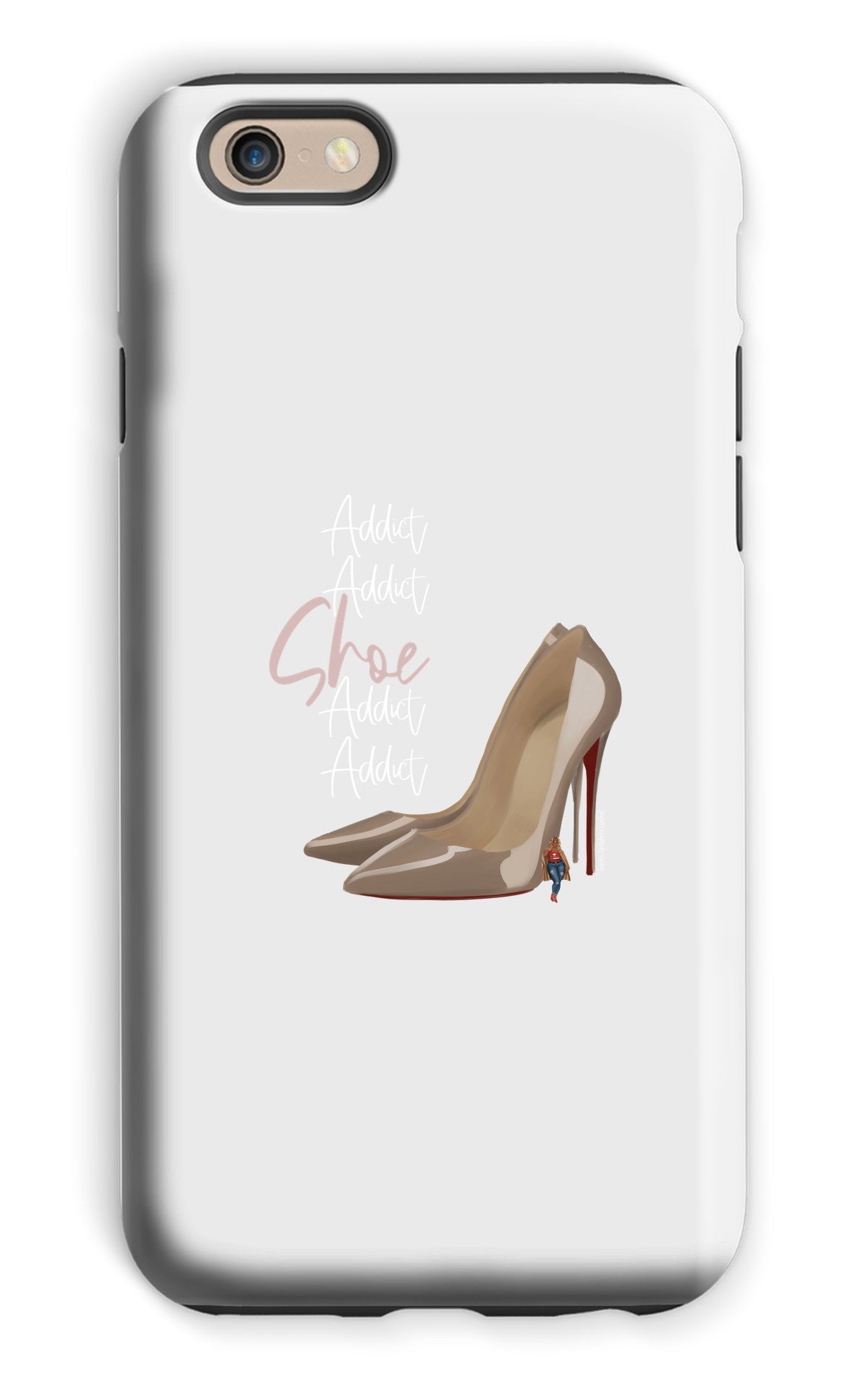 Nude Red Bottoms  Phone Case - Fearless Confidence Coufeax™