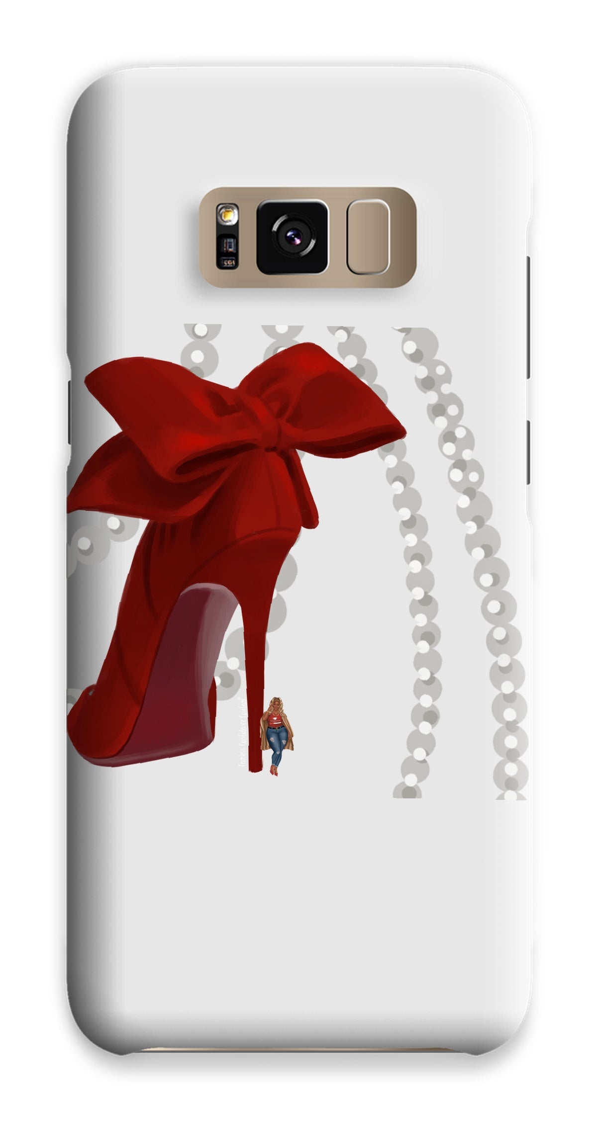 Heels & Pearls Phone Case - Fearless Confidence Coufeax™