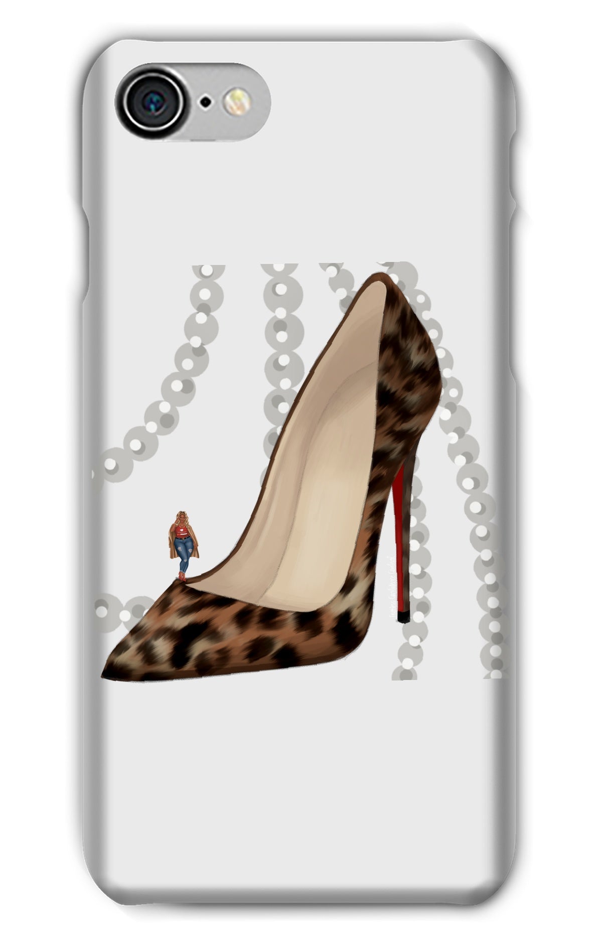 Leopard Heels Phone Case - Fearless Confidence Coufeax™