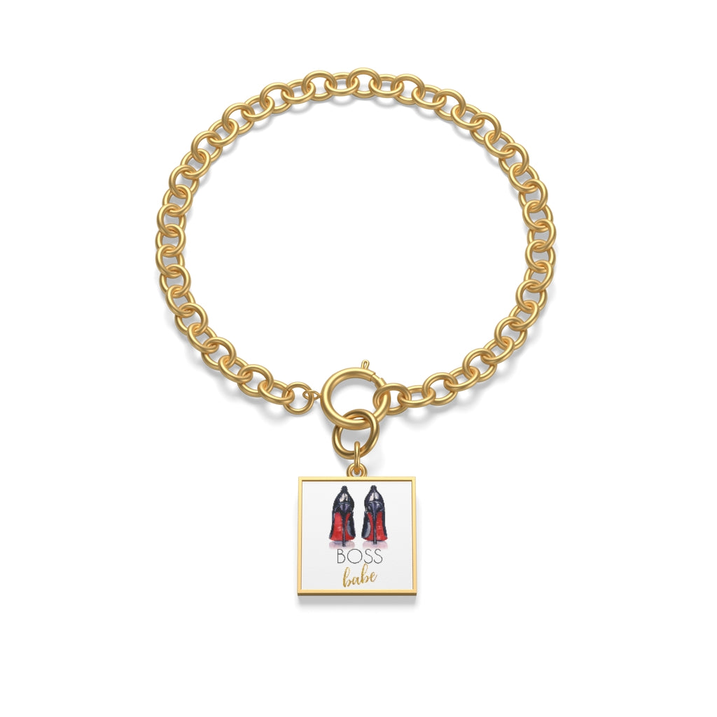 Boss Babe Chunky Chain Bracelet - Fearless Confidence Coufeax™