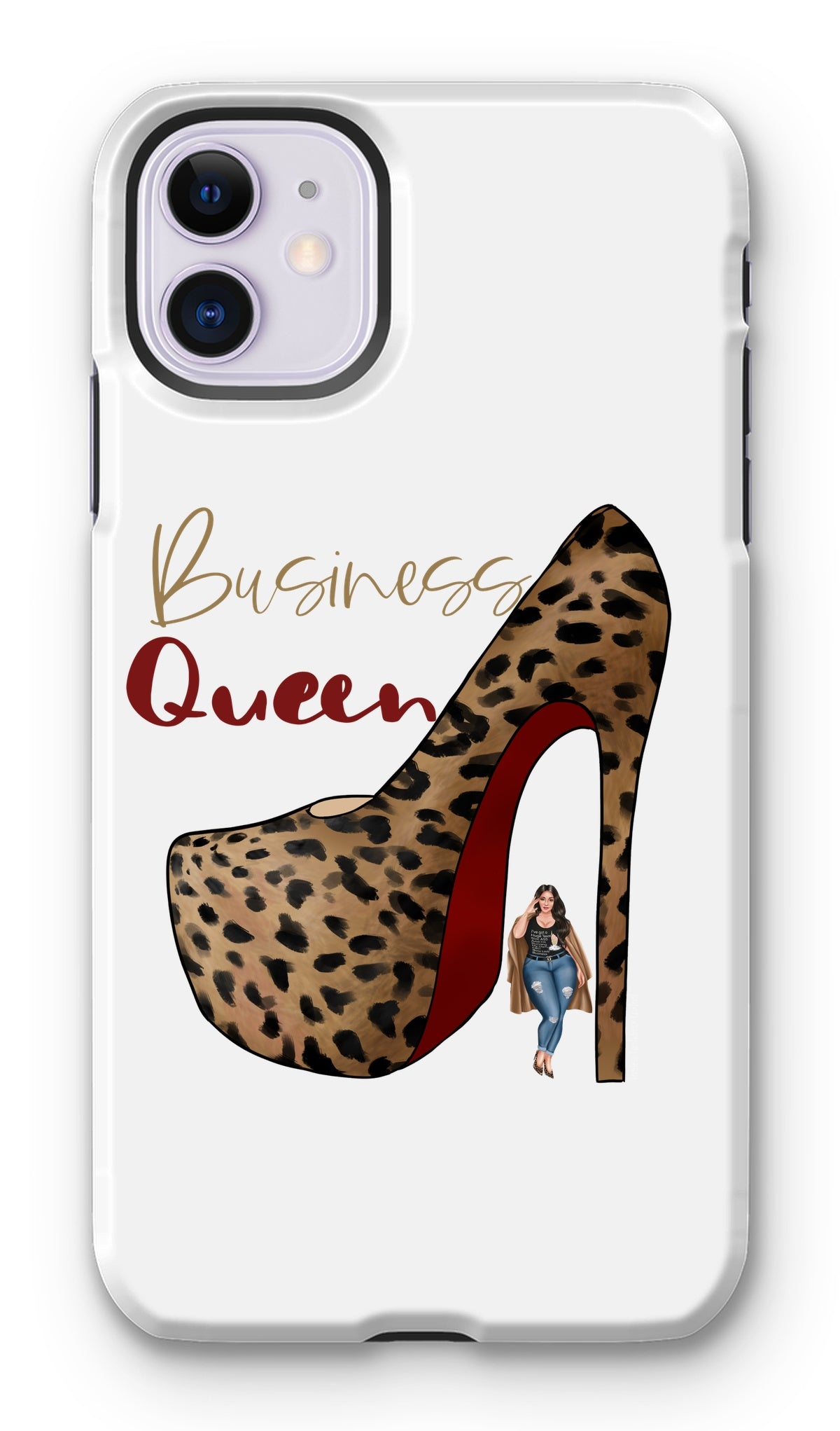 Business Queen Phone Case - Fearless Confidence Coufeax™