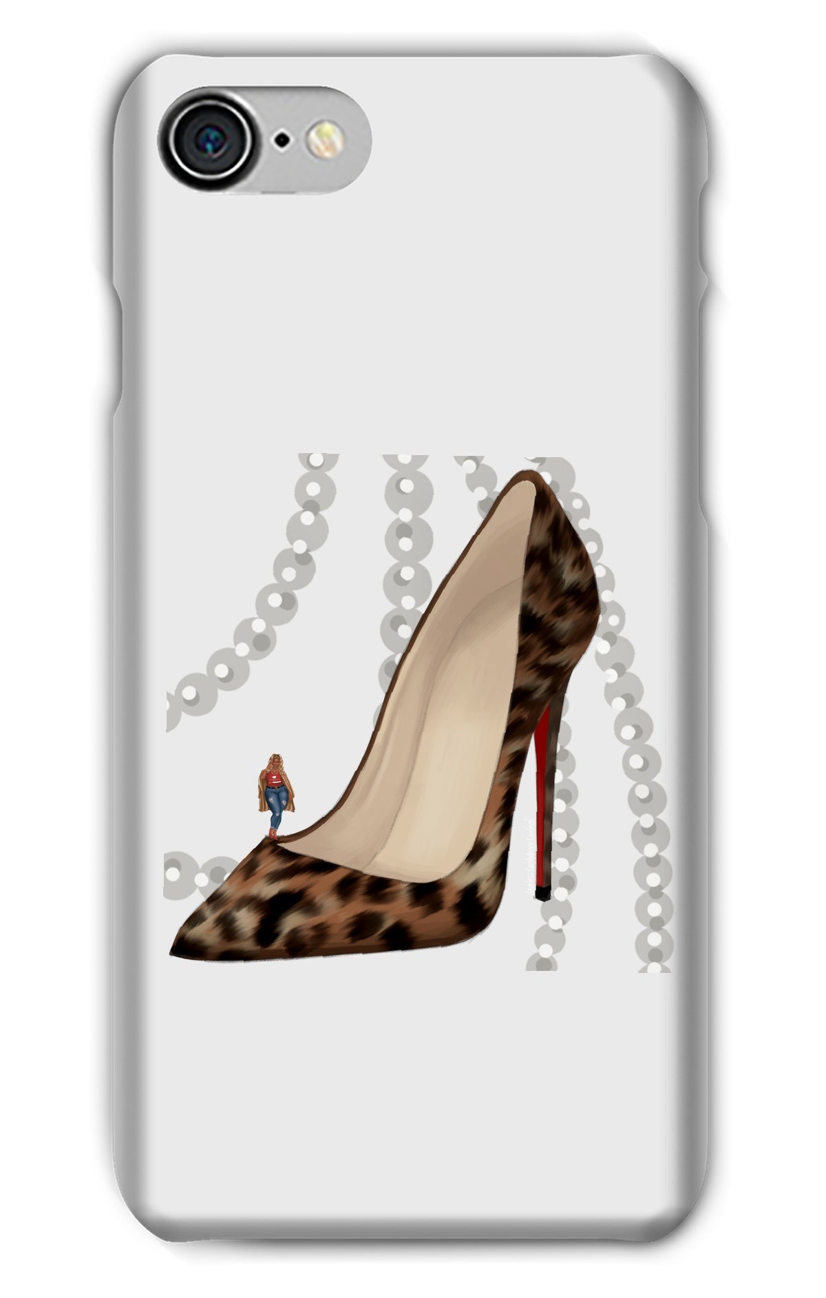 Leopard Heels Phone Case - Fearless Confidence Coufeax™